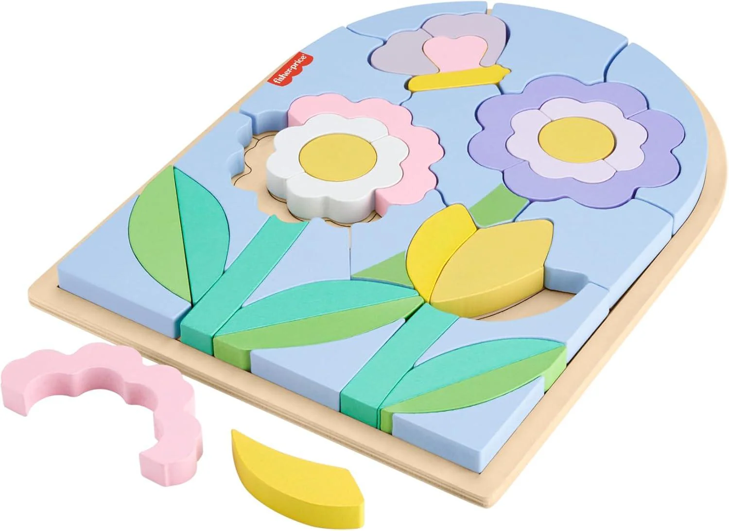 Fisher Price - Puzzle Fiori in legno - Image 3