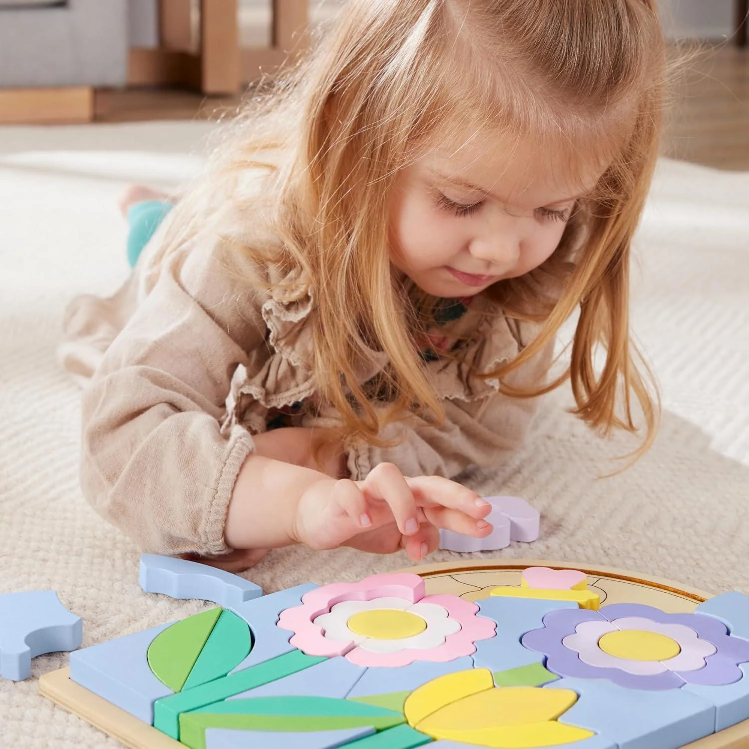 Fisher Price - Puzzle Fiori in legno - Image 5