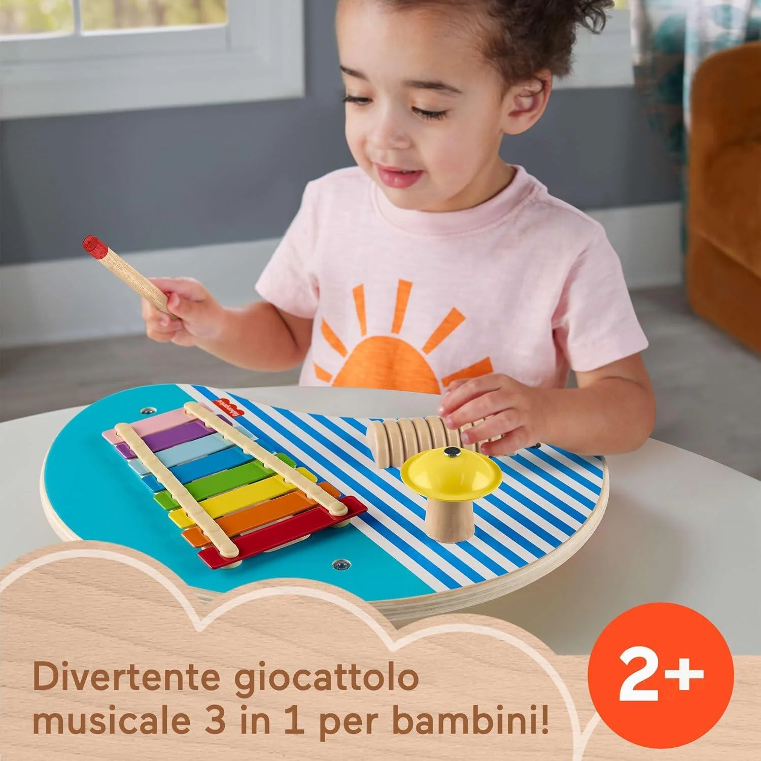 Fisher Price - Tavolino Musicale in legno - Image 3