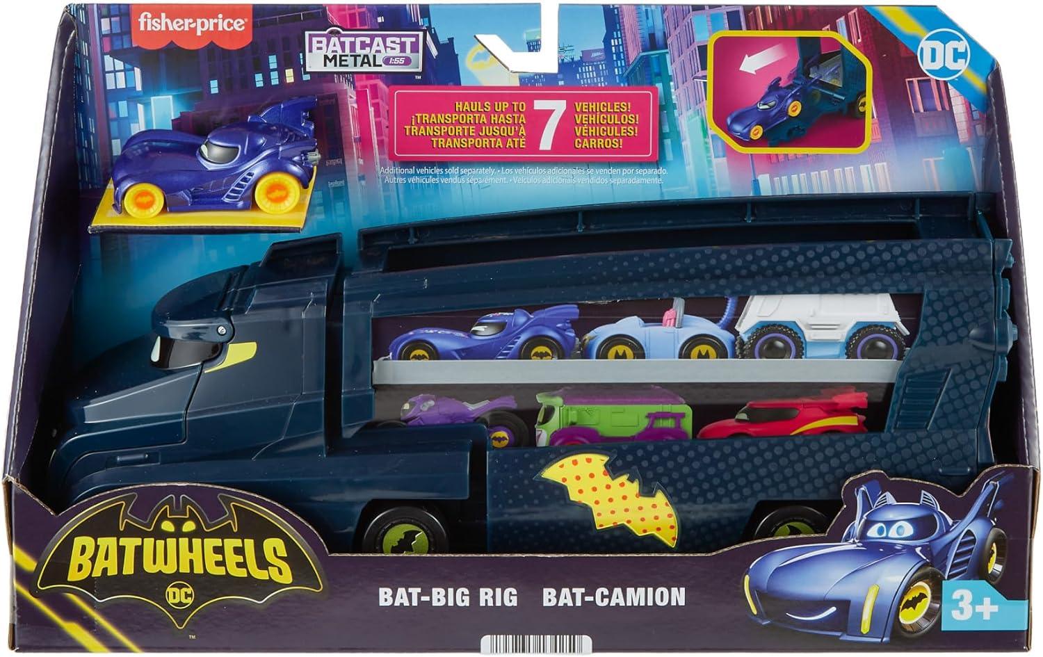 Fisher Price - Bat-autotreno con rampa e veicolo - Image 2