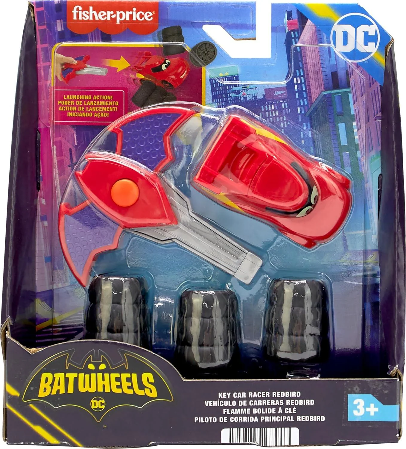 Fisher Price - Batwheels Veicoli Lancia e Colpisci 1:55 - Image 3