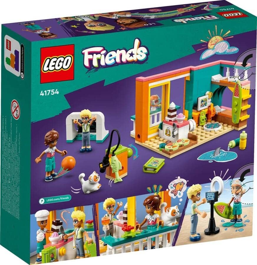 Lego Friends - La Cameretta di Leo 41754 - Image 3