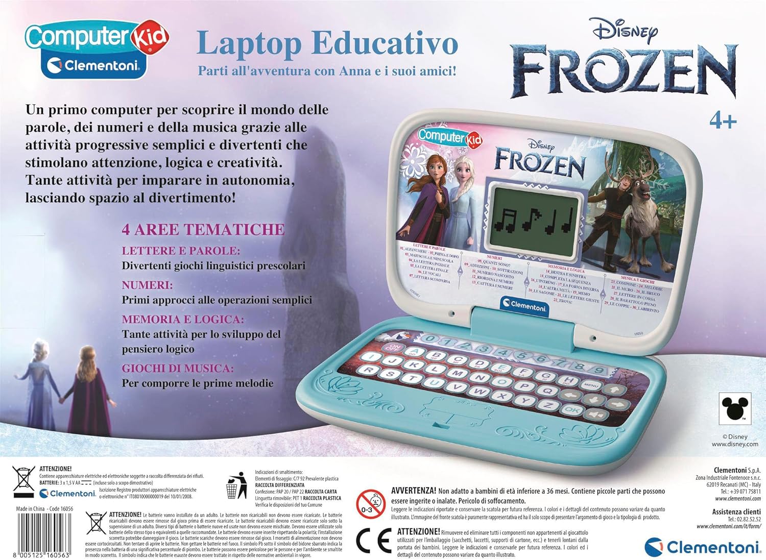 Frozen Laptop Educativo con 30 attività - Image 5