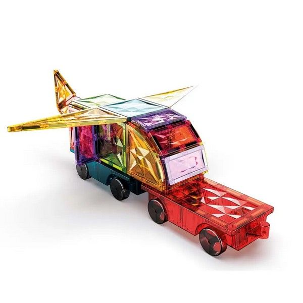 Geomag - Costruzioni magnetiche Magnetic Tiles Vehicles 24 pezzi - Image 4