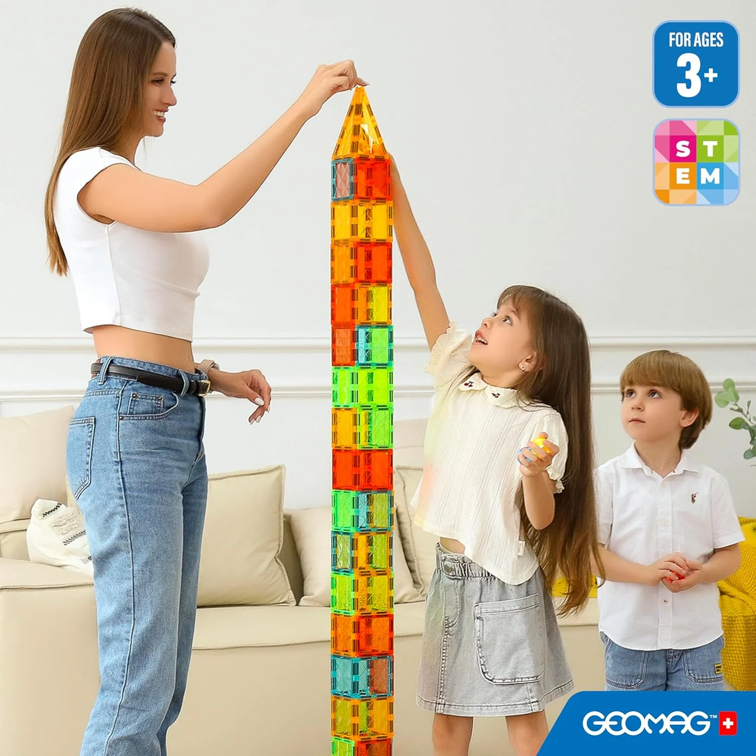 Geomag - Magnetic Tiles da 32 pz. - Image 3