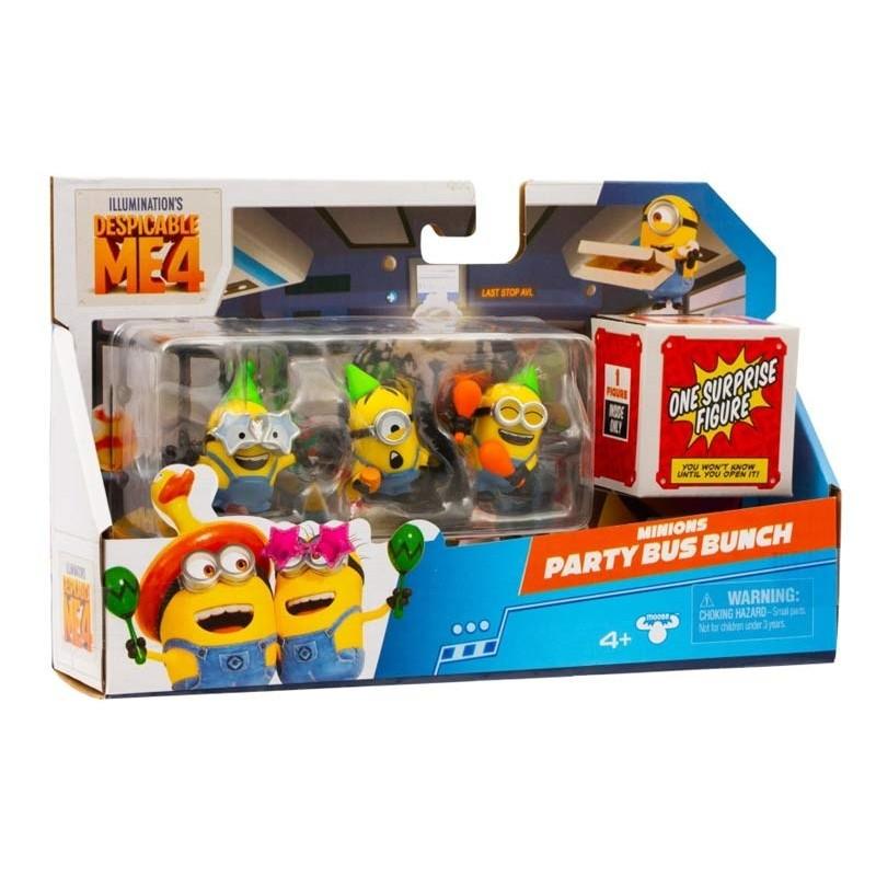 Giochi Preziosi - Minions Set 4 Personaggi 5 cm