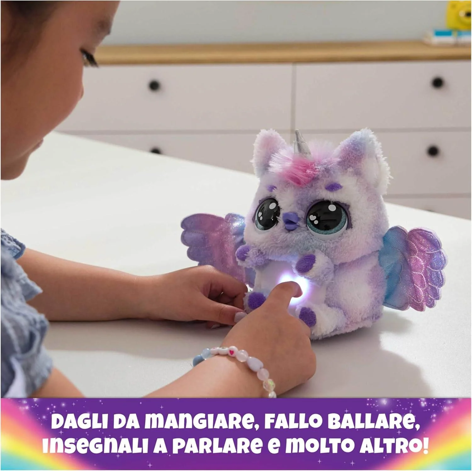 Hatchimals Alive Magico e Interattivo Pufficorn - Image 3