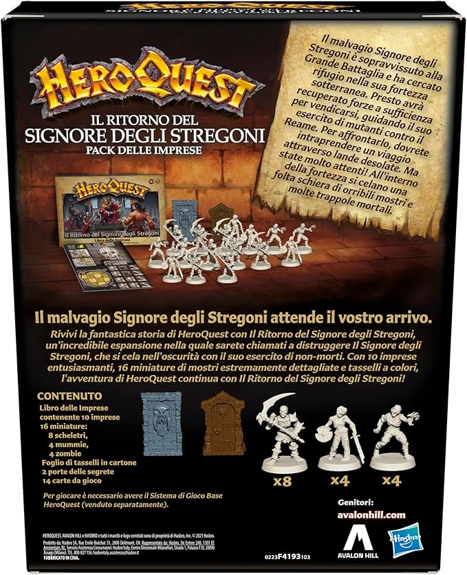 HeroQuest - Il Ritorno del Signore degli Stregoni (Pacchetto Imprese) - Image 3