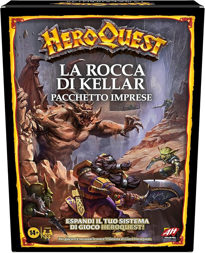 Heroquest - La Rocca di Kellar (Pacchetto Imprese)