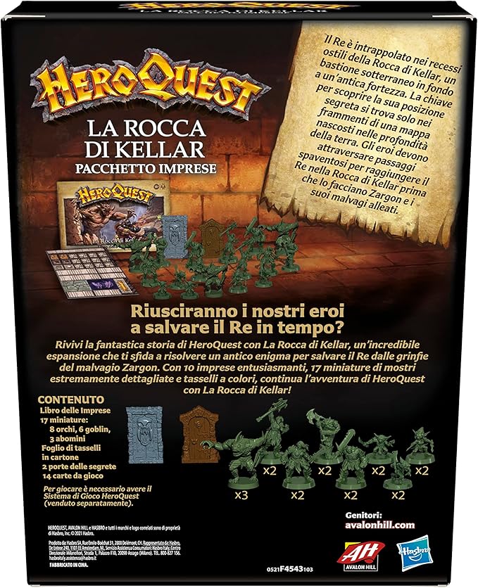 Heroquest - La Rocca di Kellar (Pacchetto Imprese) - Image 3