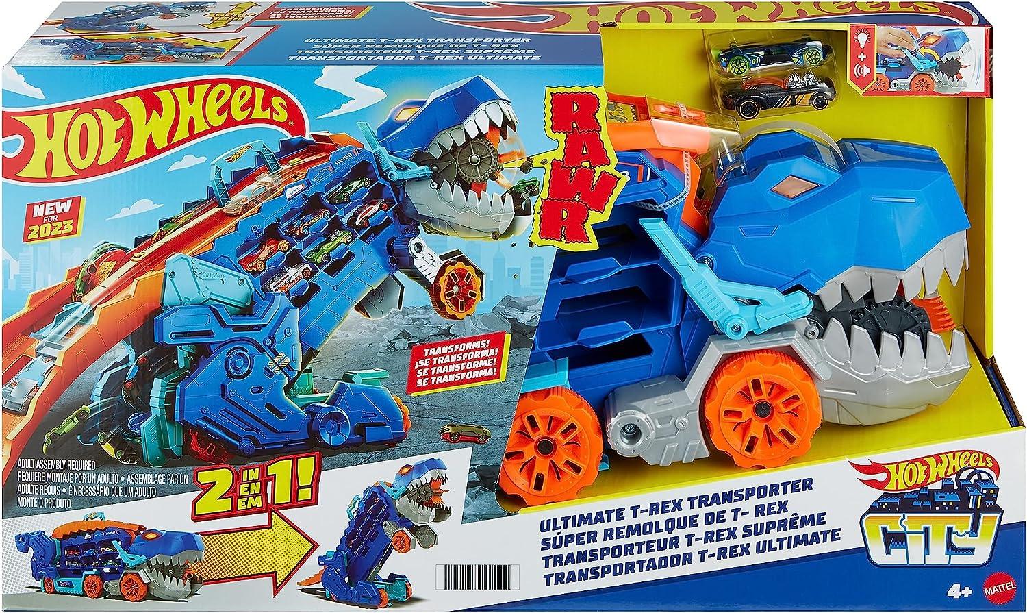 Hot Wheels - Mega T-Rex Dino Trasportatore - Image 2