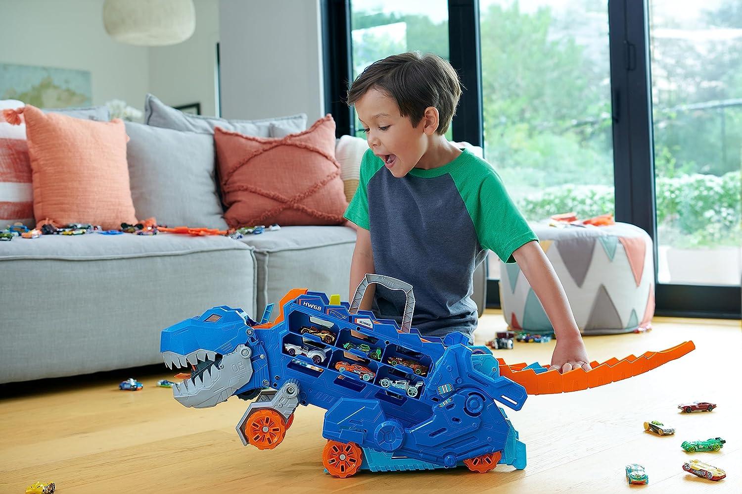 Hot Wheels - Mega T-Rex Dino Trasportatore - Image 8