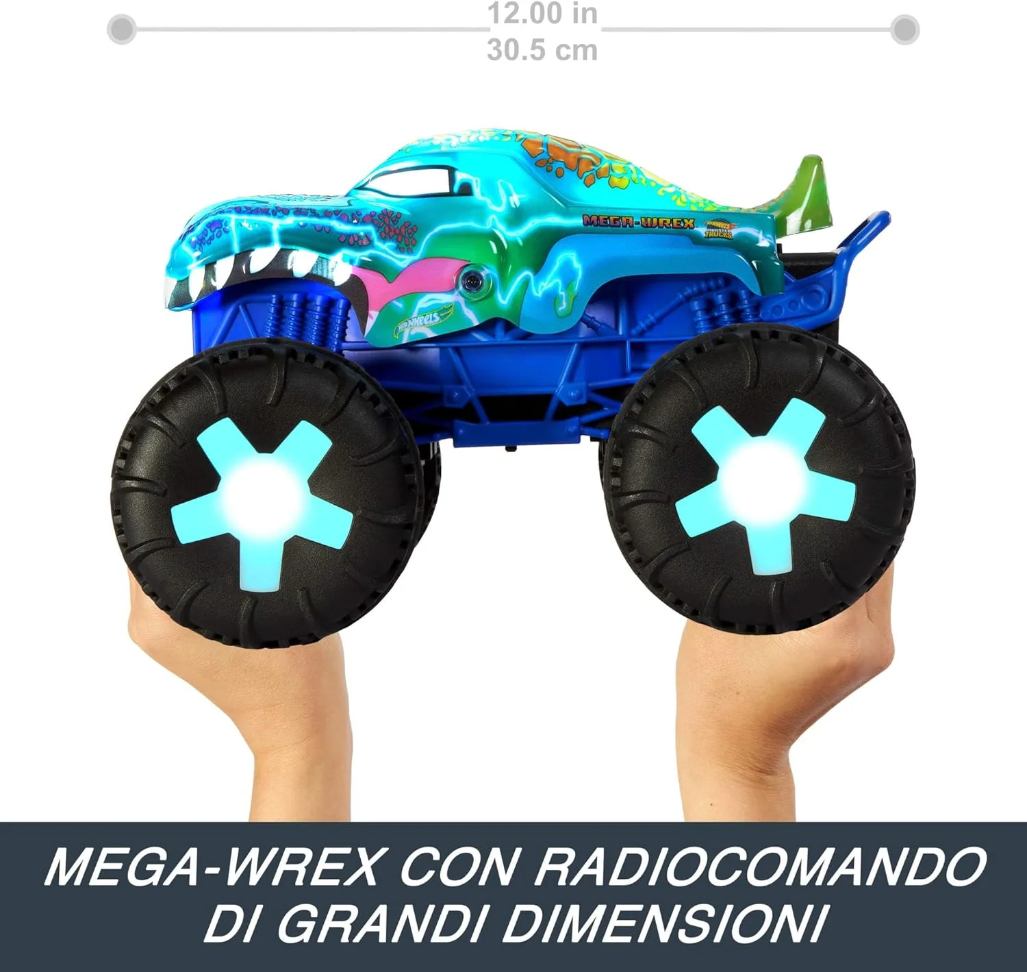 Hot Wheels - Mega Wrex Gigante Radiocomandato 1:15 - Image 3