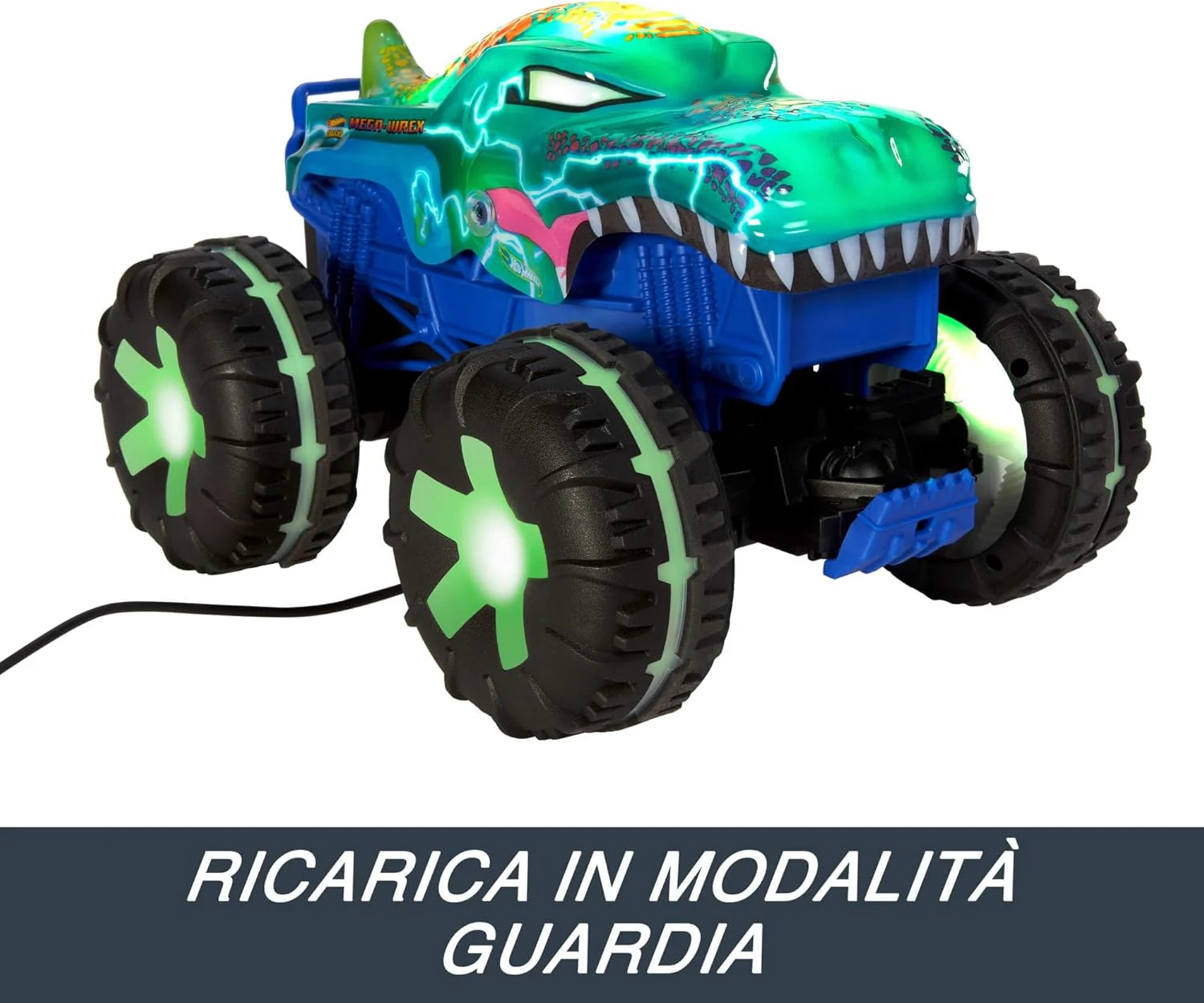 Hot Wheels - Mega Wrex Gigante Radiocomandato 1:15 - Image 6