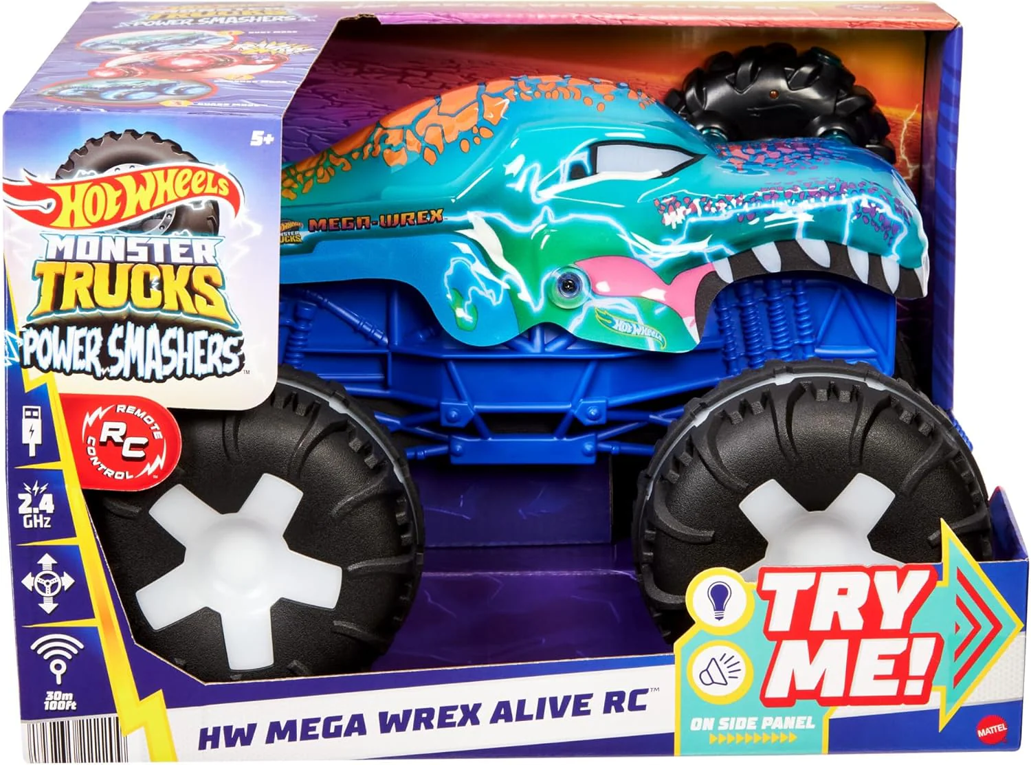 Hot Wheels - Mega Wrex Gigante Radiocomandato 1:15 - Image 7