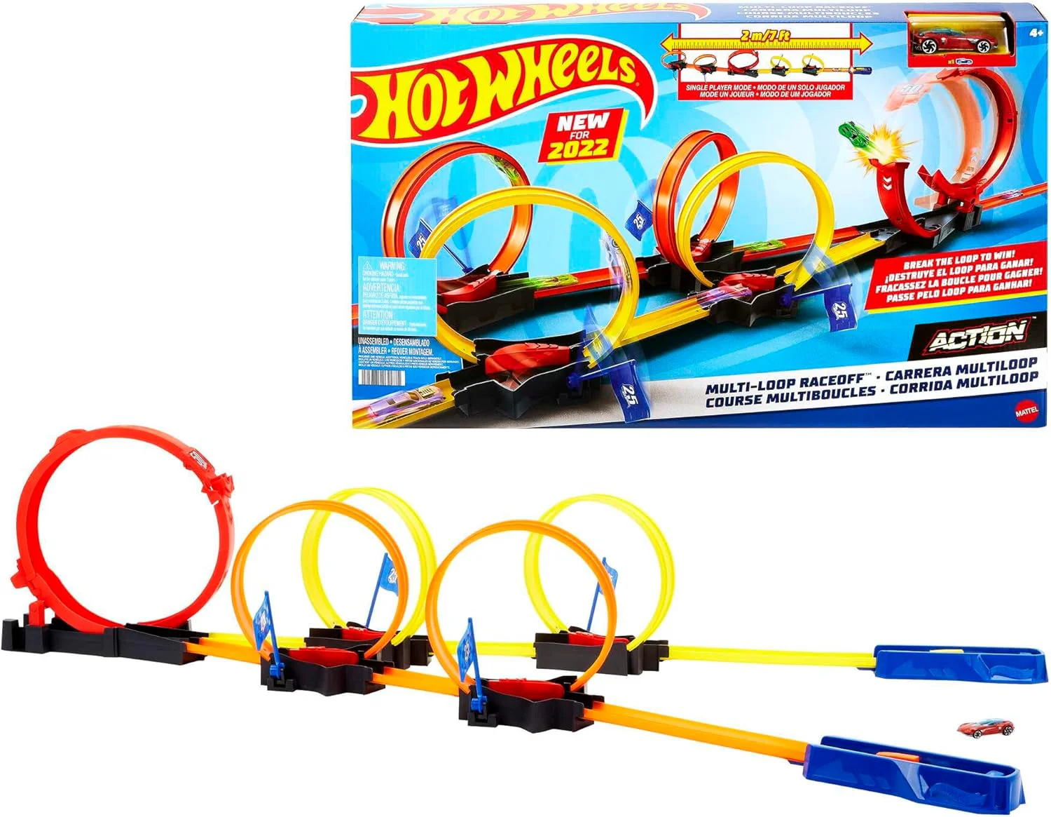 Hot Wheels - Pista Multi Loop Raceoff