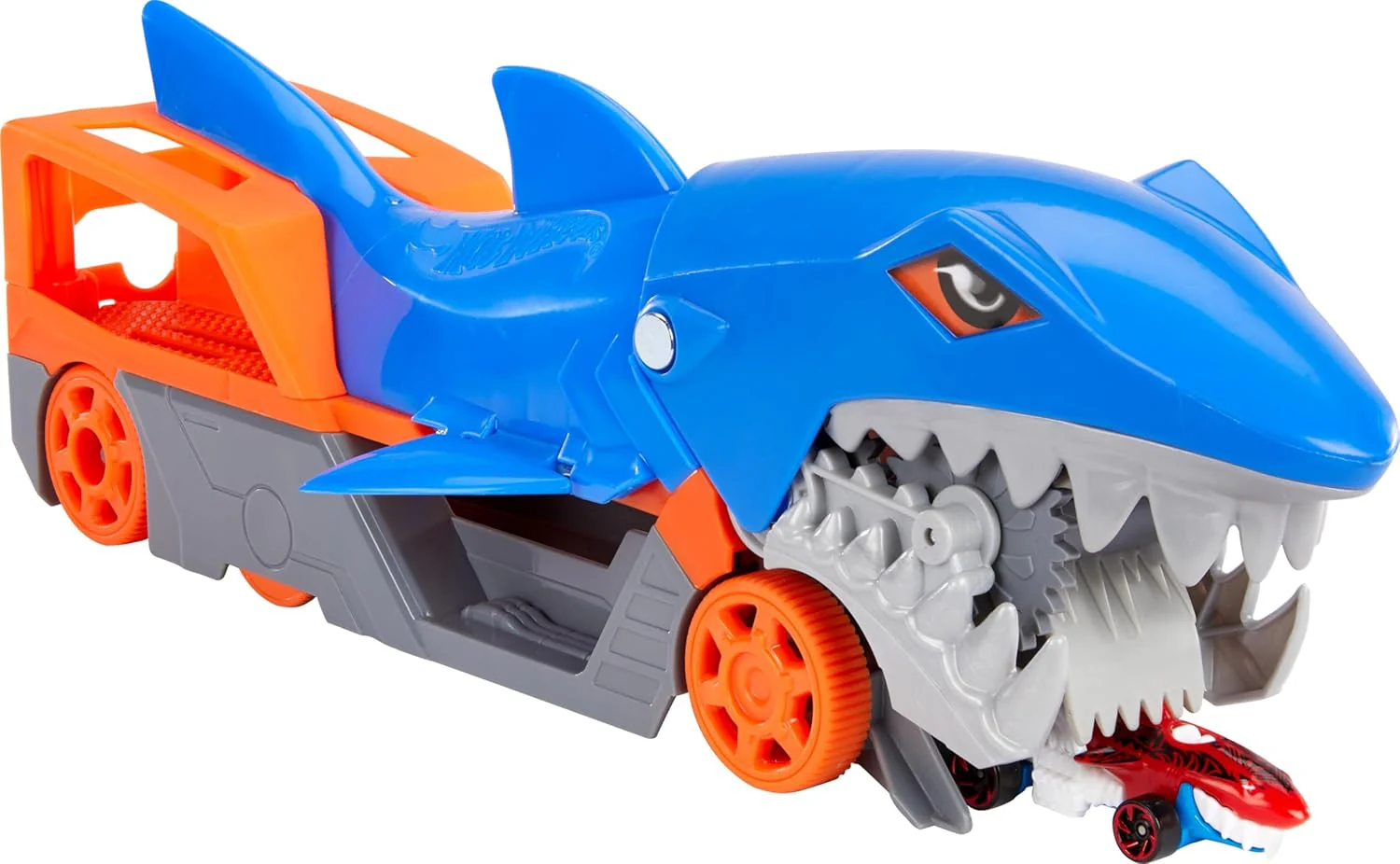 Hot Wheels - Playset Trasportatore Squalo Divoratore con Macchinina - Image 5