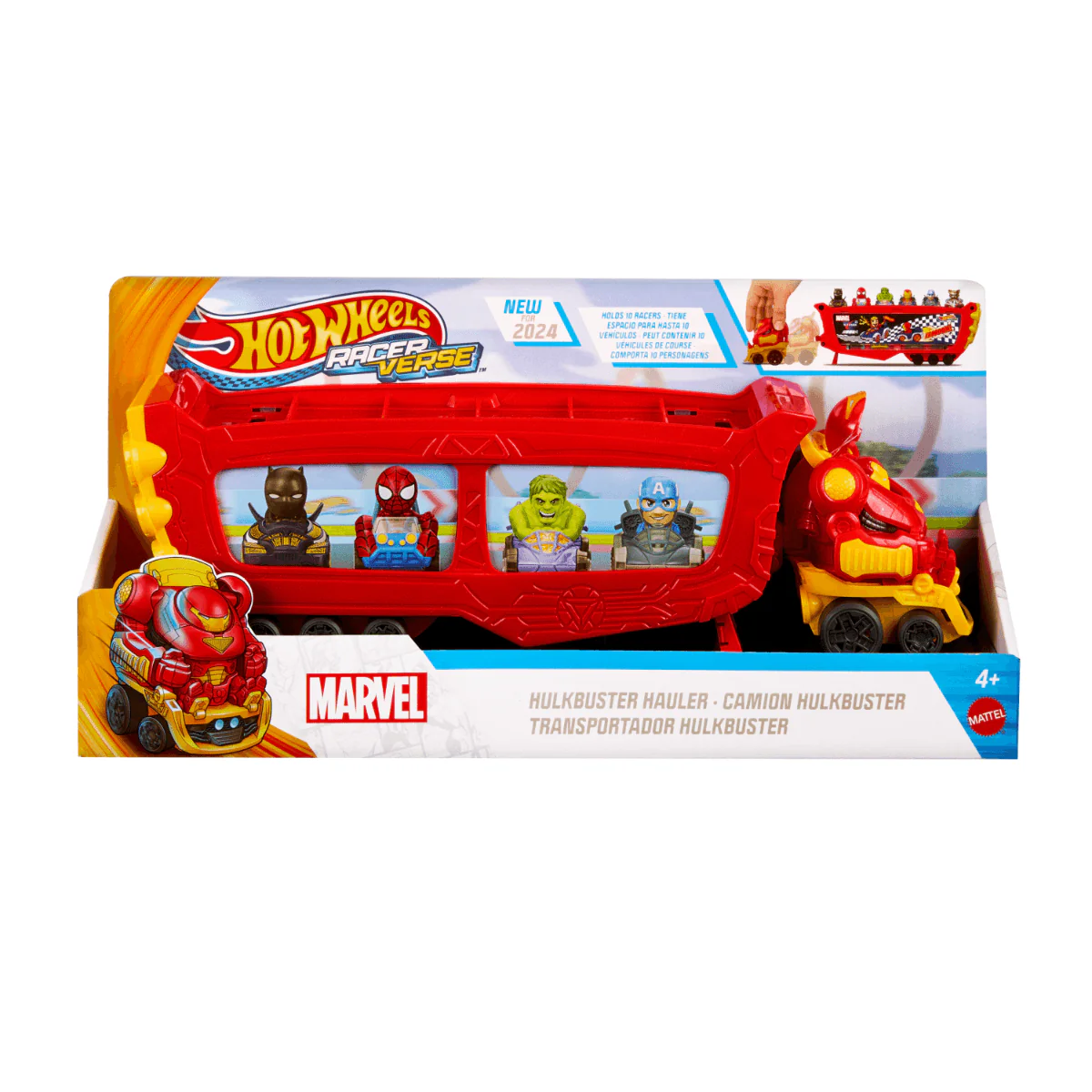 Hot Wheels - Trasportatore Marvel Iron Man - Image 2
