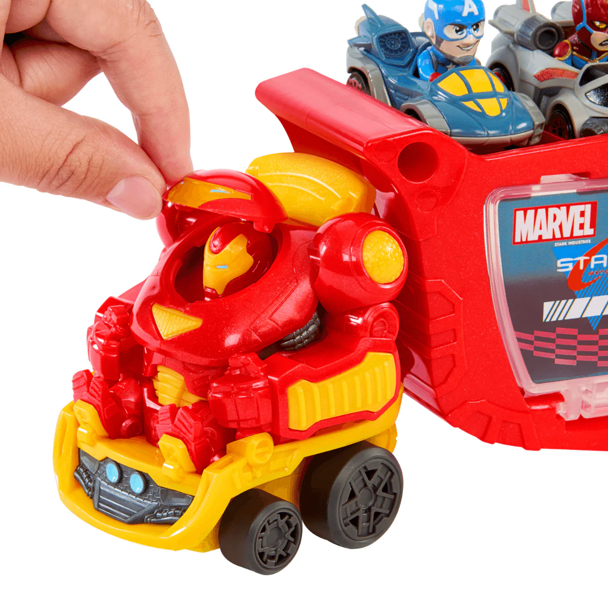 Hot Wheels - Trasportatore Marvel Iron Man - Image 3