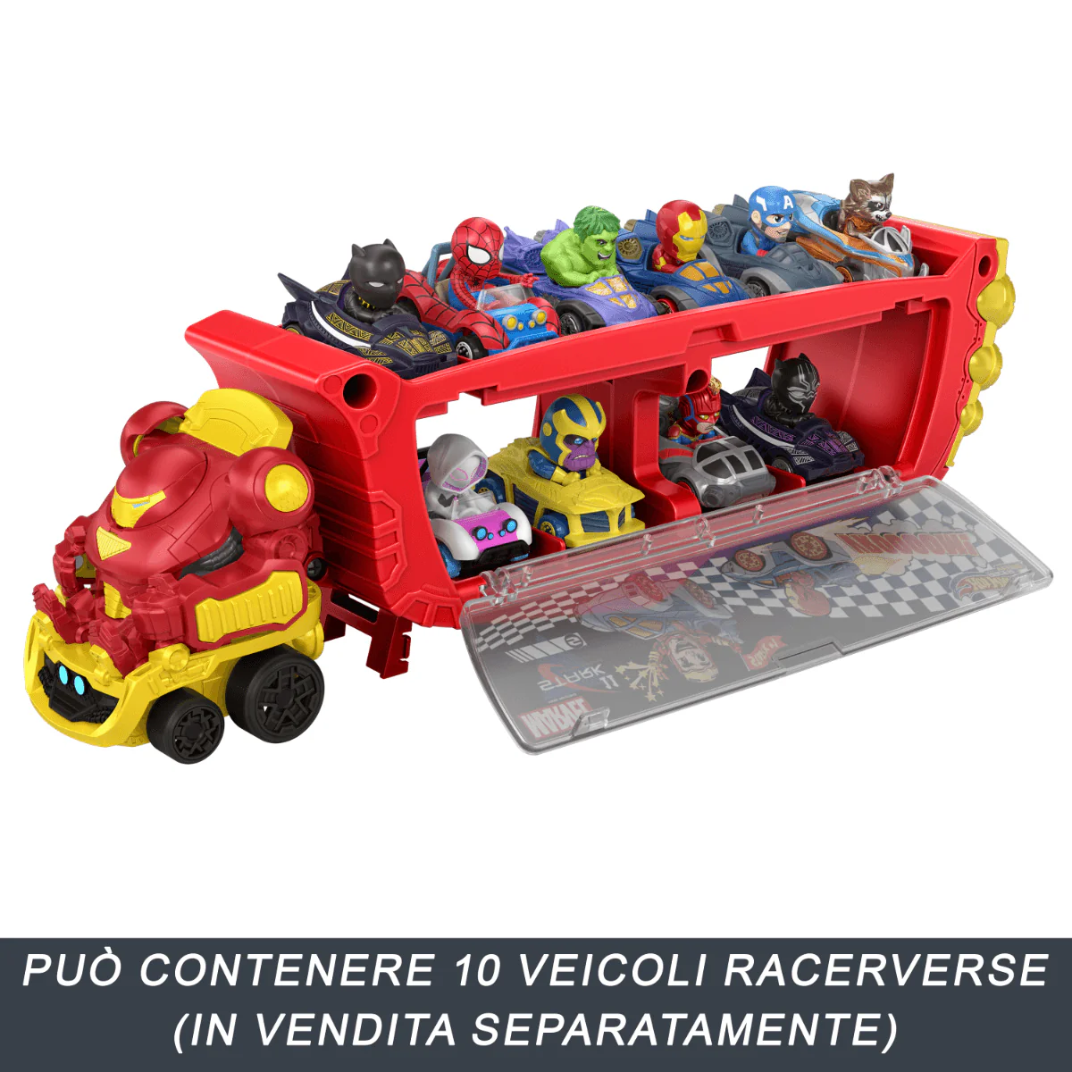 Hot Wheels - Trasportatore Marvel Iron Man - Image 5