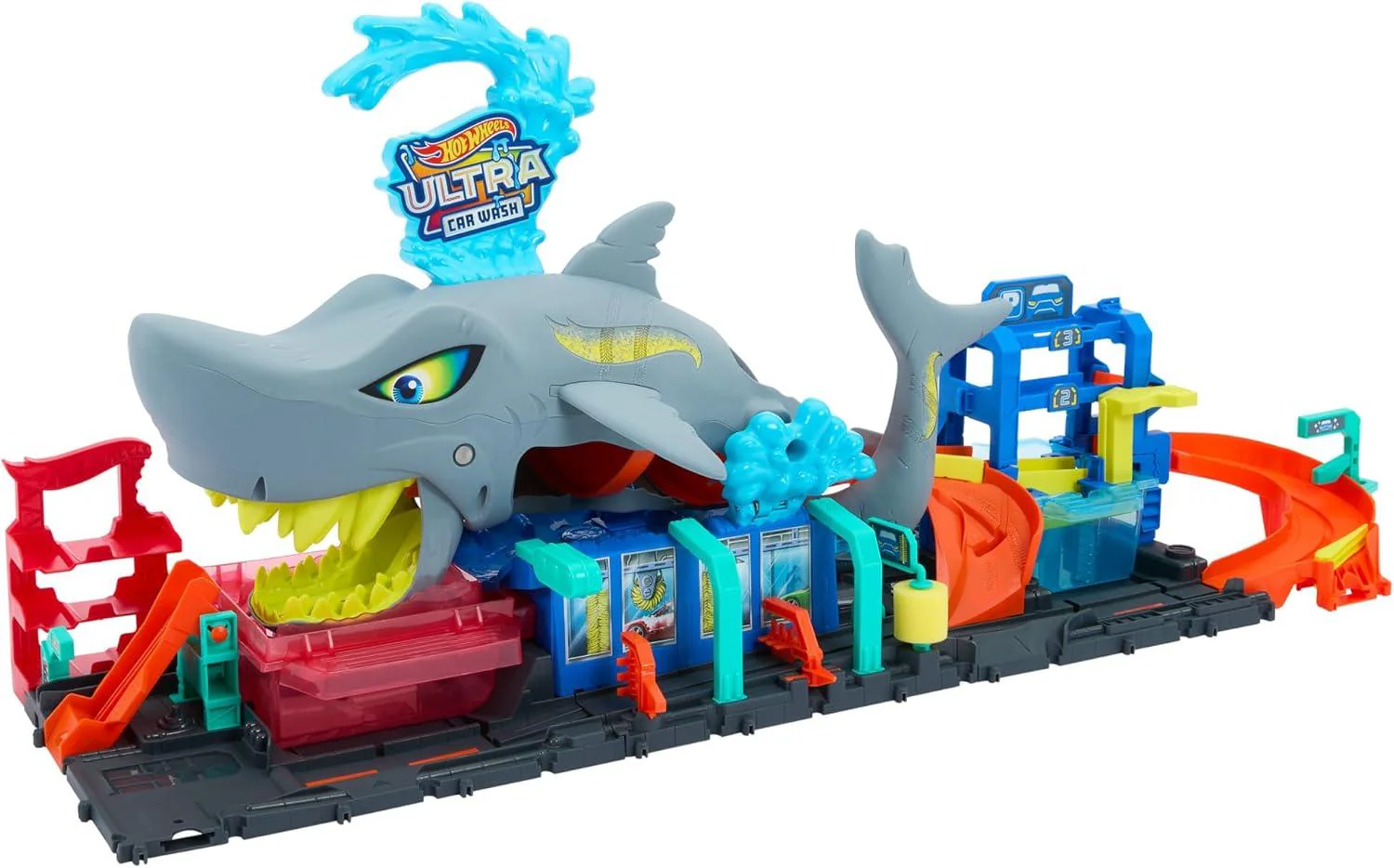 Hot Wheels City - Autolavaggio Mega Squalo - Image 2