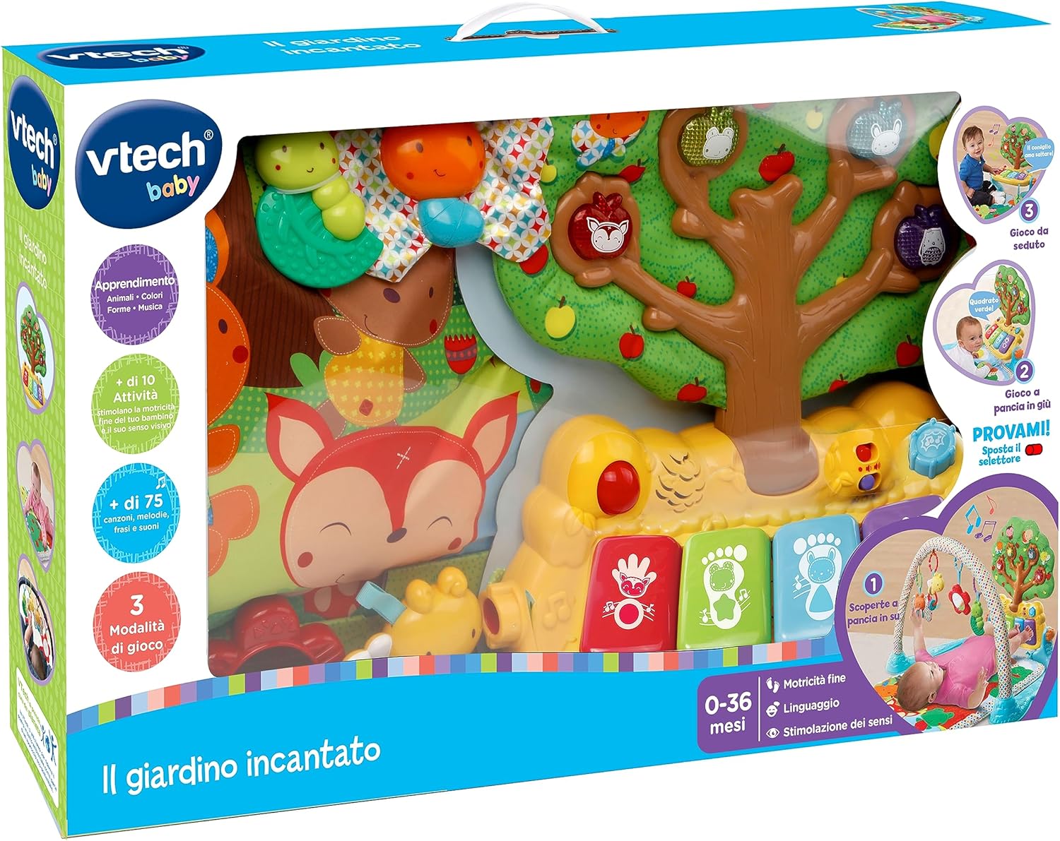 Il Giardino Incantato - Tappetino parlante con sonagli, tasti e canzoni - Image 4