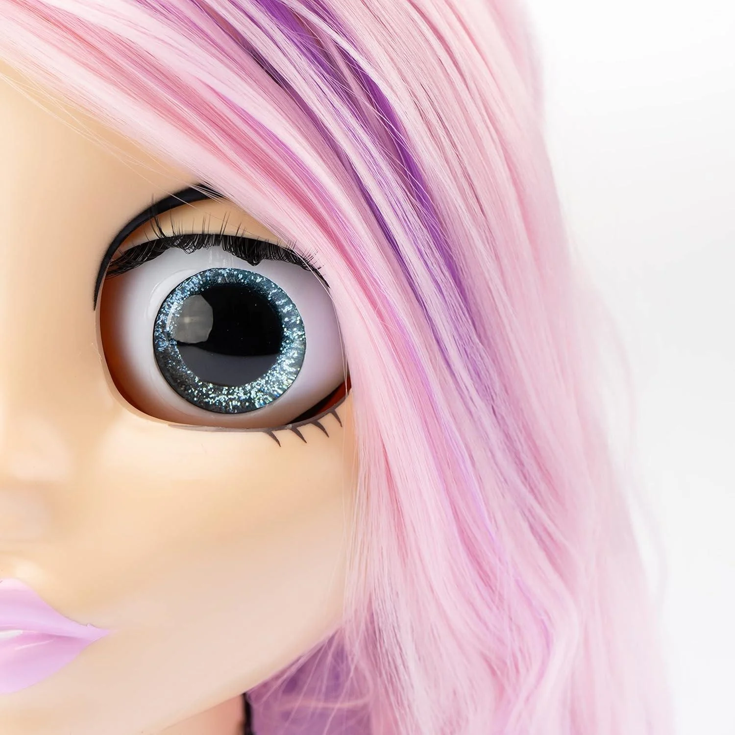 Influencer Make Up Doll Testa da Truccare e Pettinare - Image 6