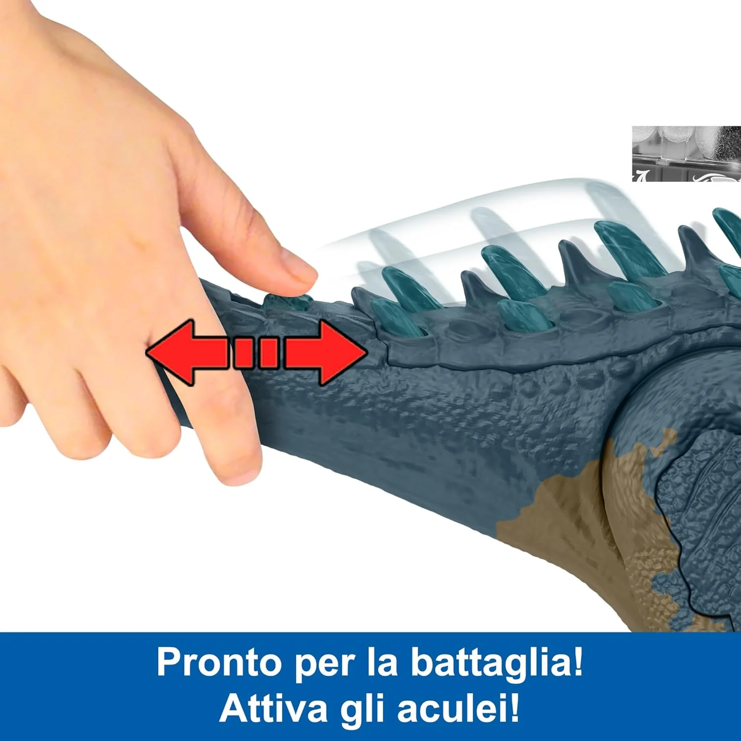 Jurassic World - Allosauro Furia Selvaggia con aculei da combattimento - Image 5