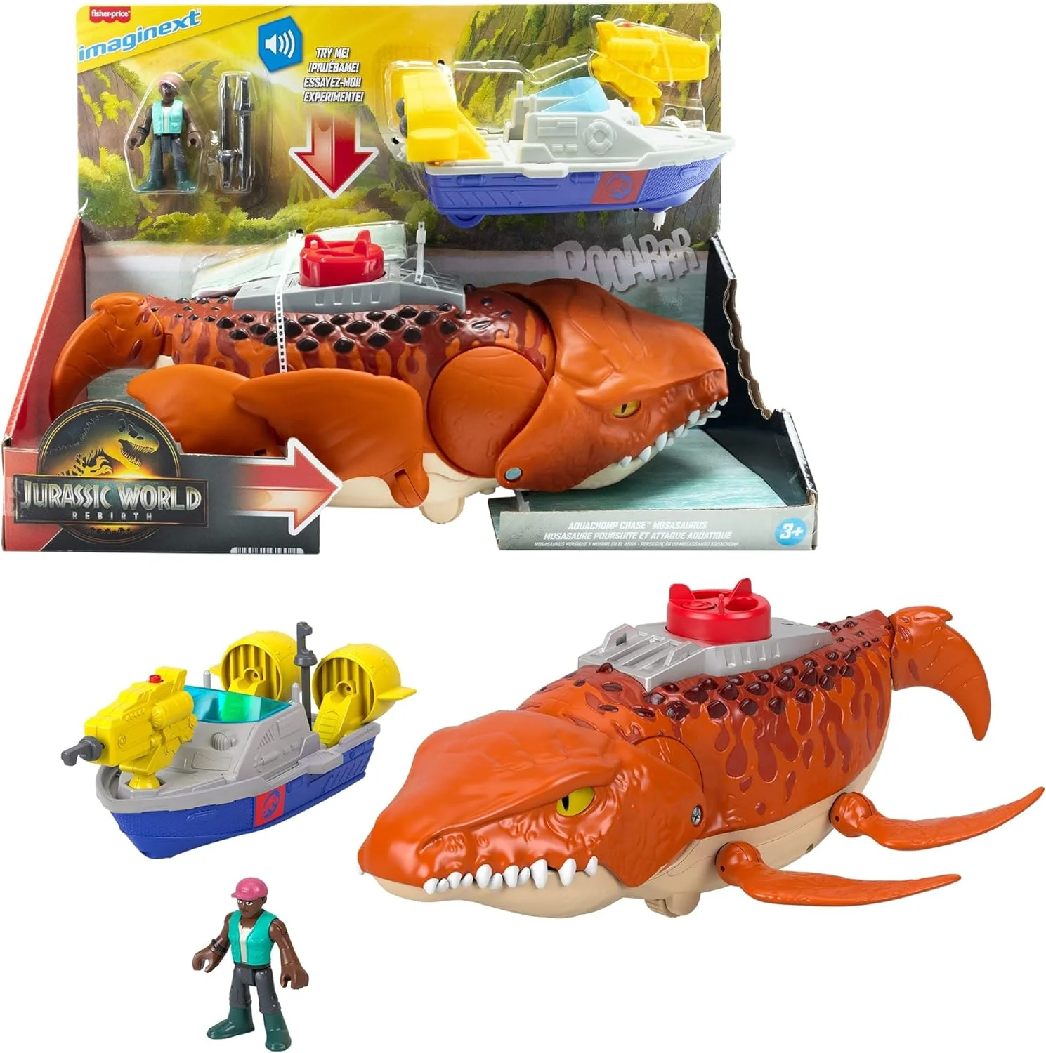 Jurassic World - Mosasauro Acquatico