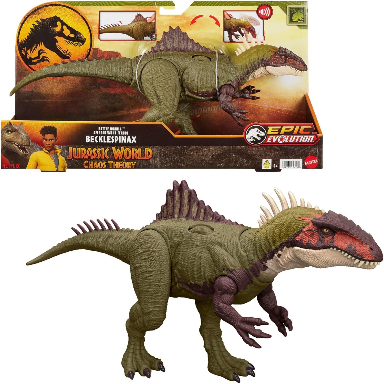 Jurassic World - Teoria del Caos - Becklespinax Battaglie Ruggenti