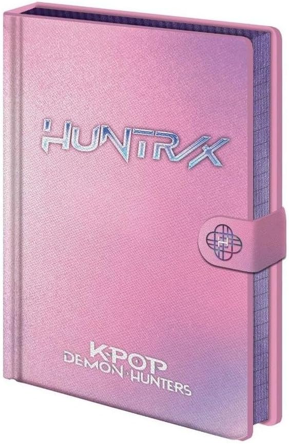 K-Pop Demon Hunters - Notebook Huntrix Rosa