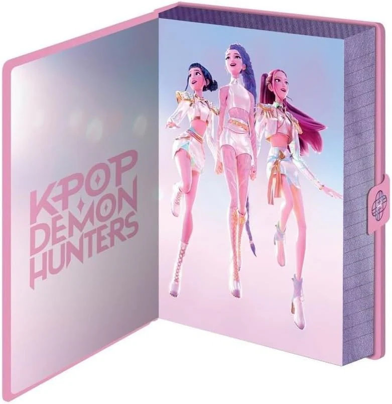 K-Pop Demon Hunters - Notebook Huntrix Rosa - Image 2