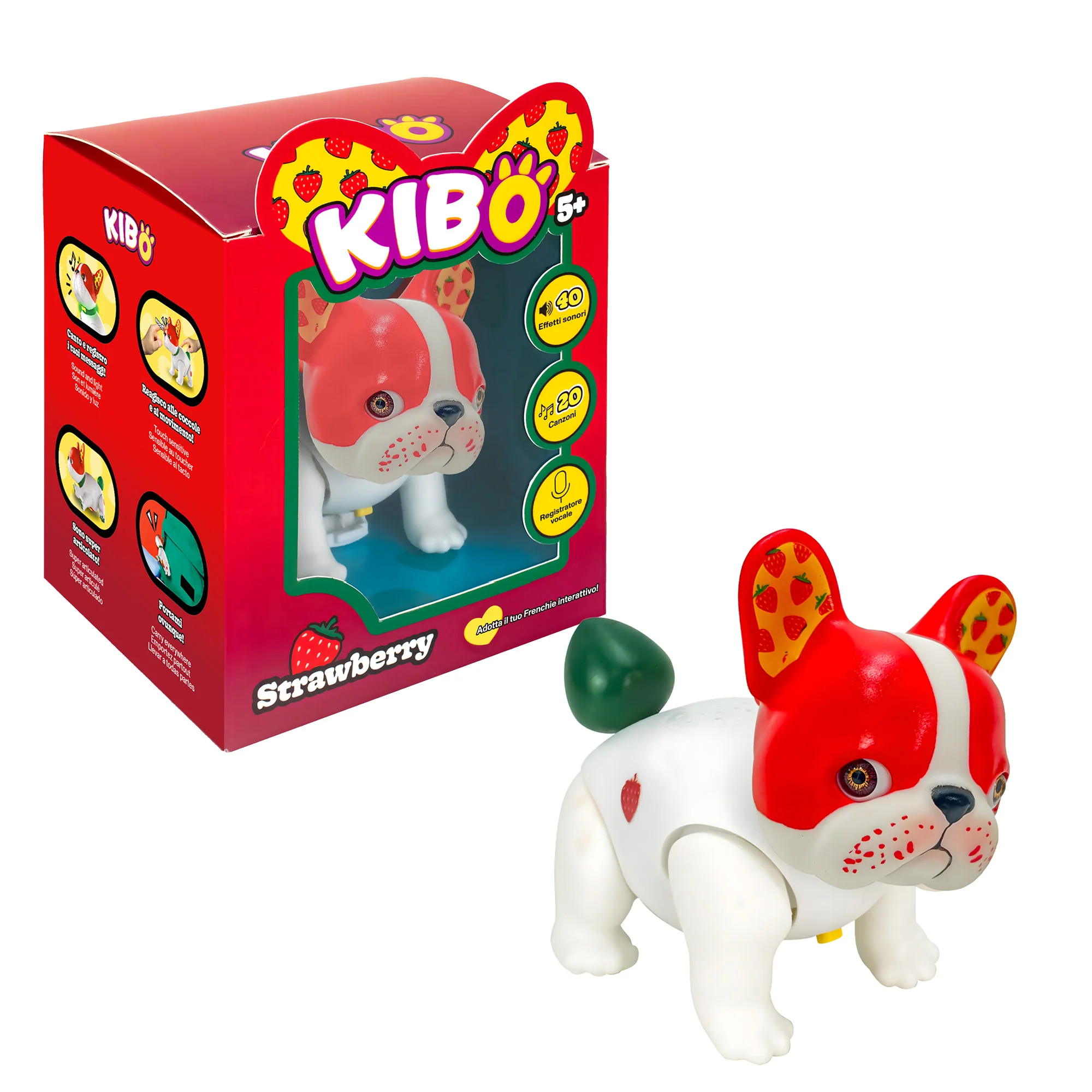 Kibo - Bulldog francese interattivo con oltre 40 suoni e due modalità di gioco - Image 4