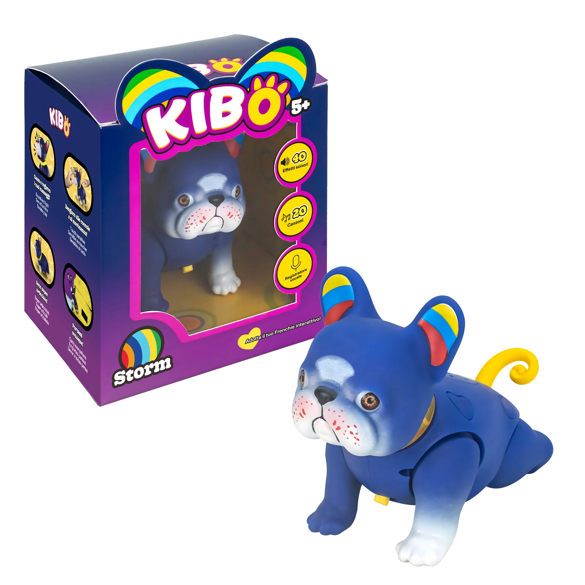 Kibo - Bulldog francese interattivo con oltre 40 suoni e due modalità di gioco - Image 7