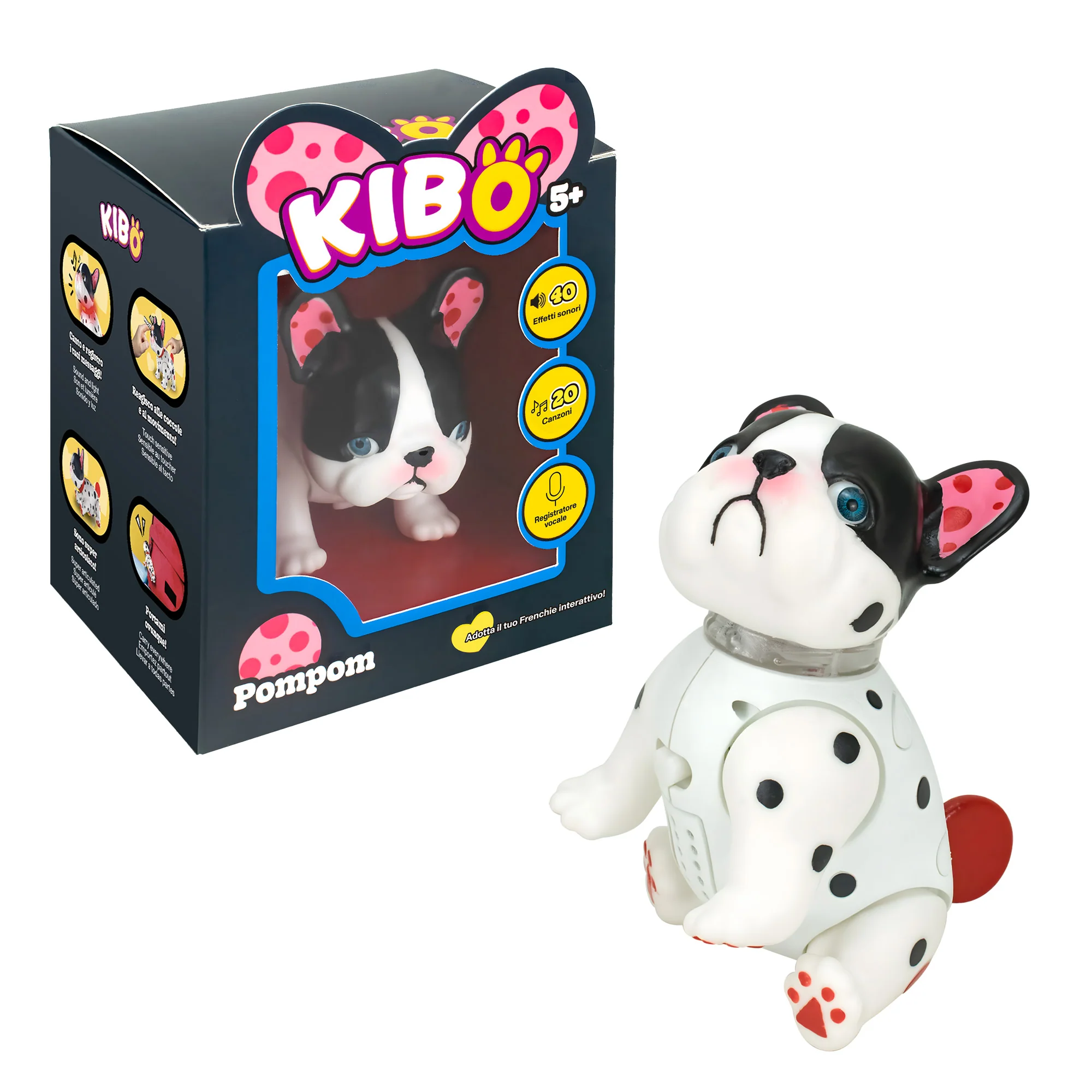 Kibo - Bulldog francese interattivo con oltre 40 suoni e due modalità di gioco - Image 9