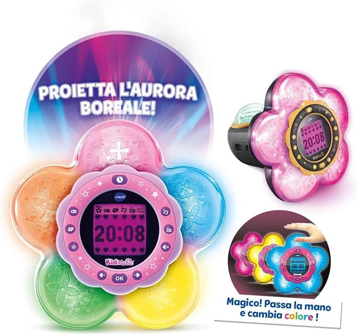 Kidi magic Galaxy Light - Orologio e Proiettore per la cameretta - Image 3