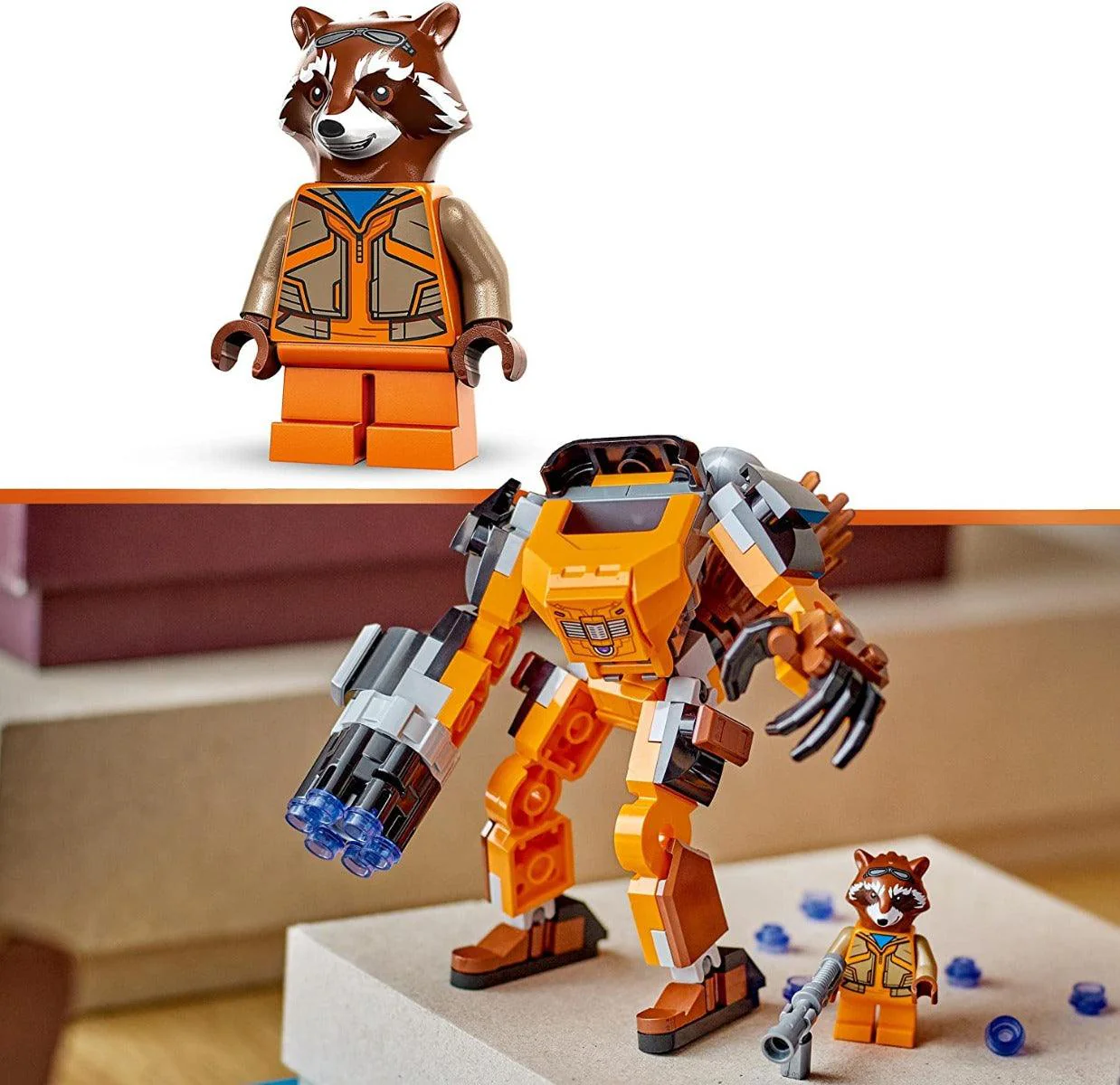 Lego - Armatura Mech Rocket 76243 - Image 4