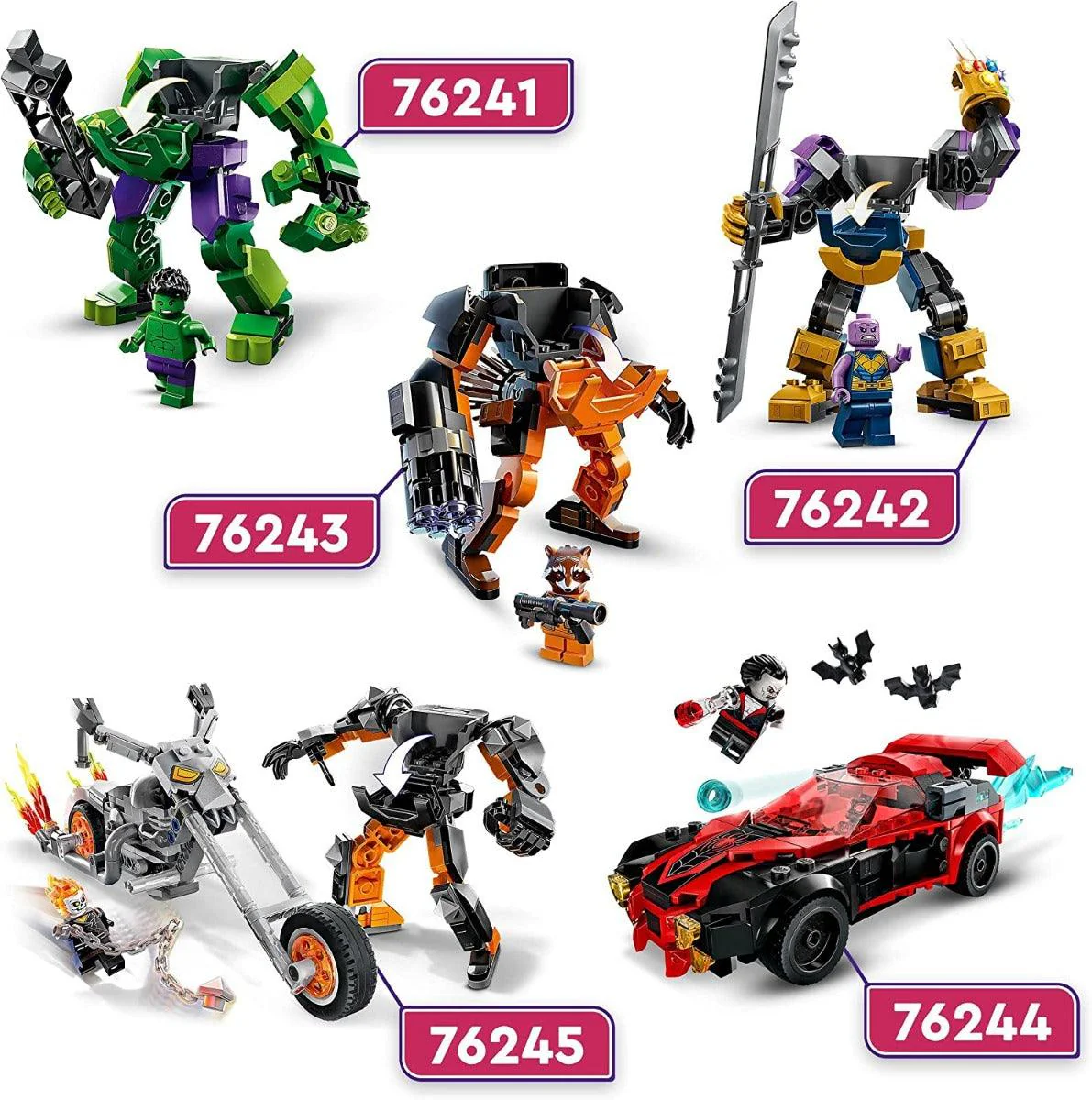 Lego - Armatura Mech Rocket 76243 - Image 5