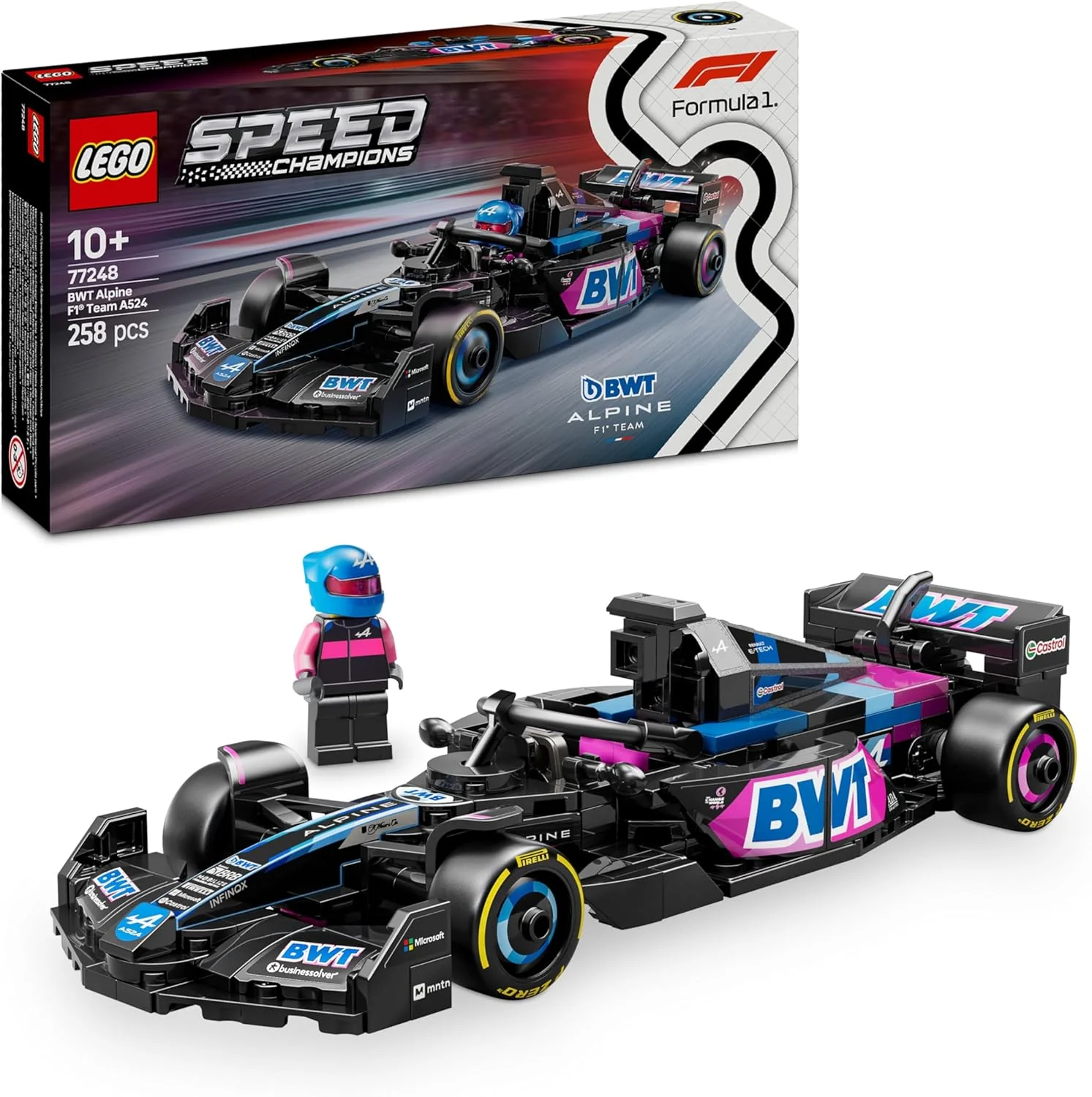 Lego - Auto da corsa BWT Alpine F1 Team A524 77248
