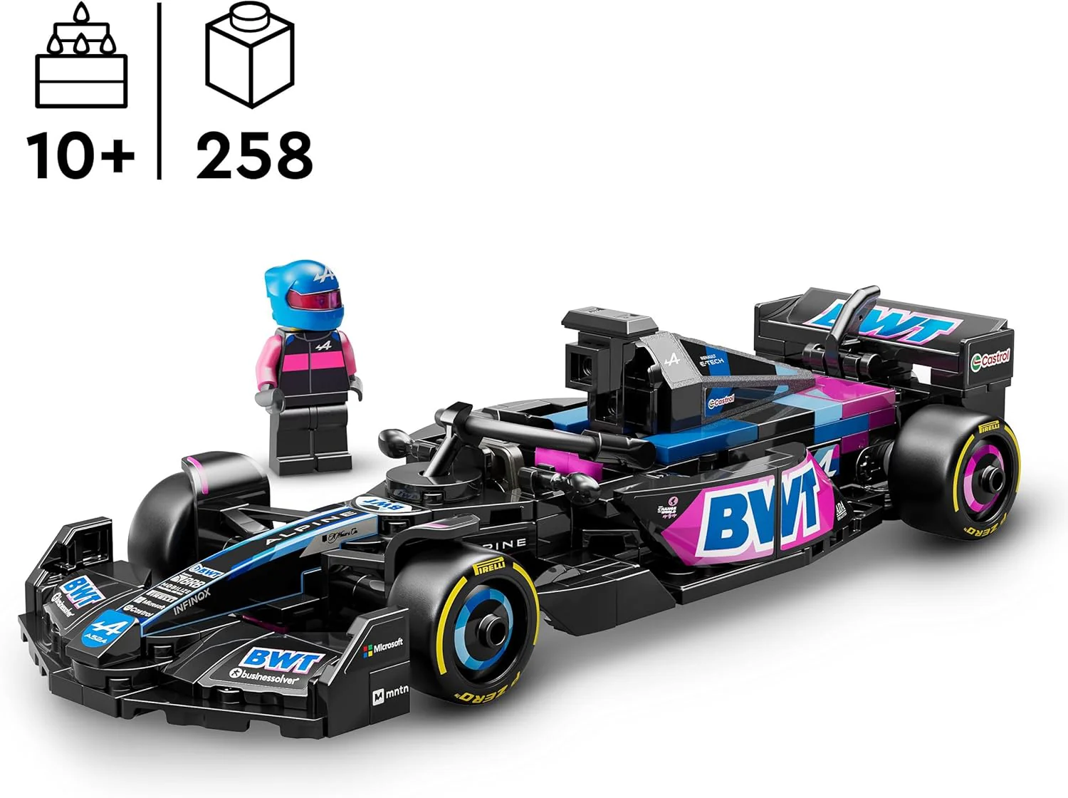 Lego - Auto da corsa BWT Alpine F1 Team A524 77248 - Image 3