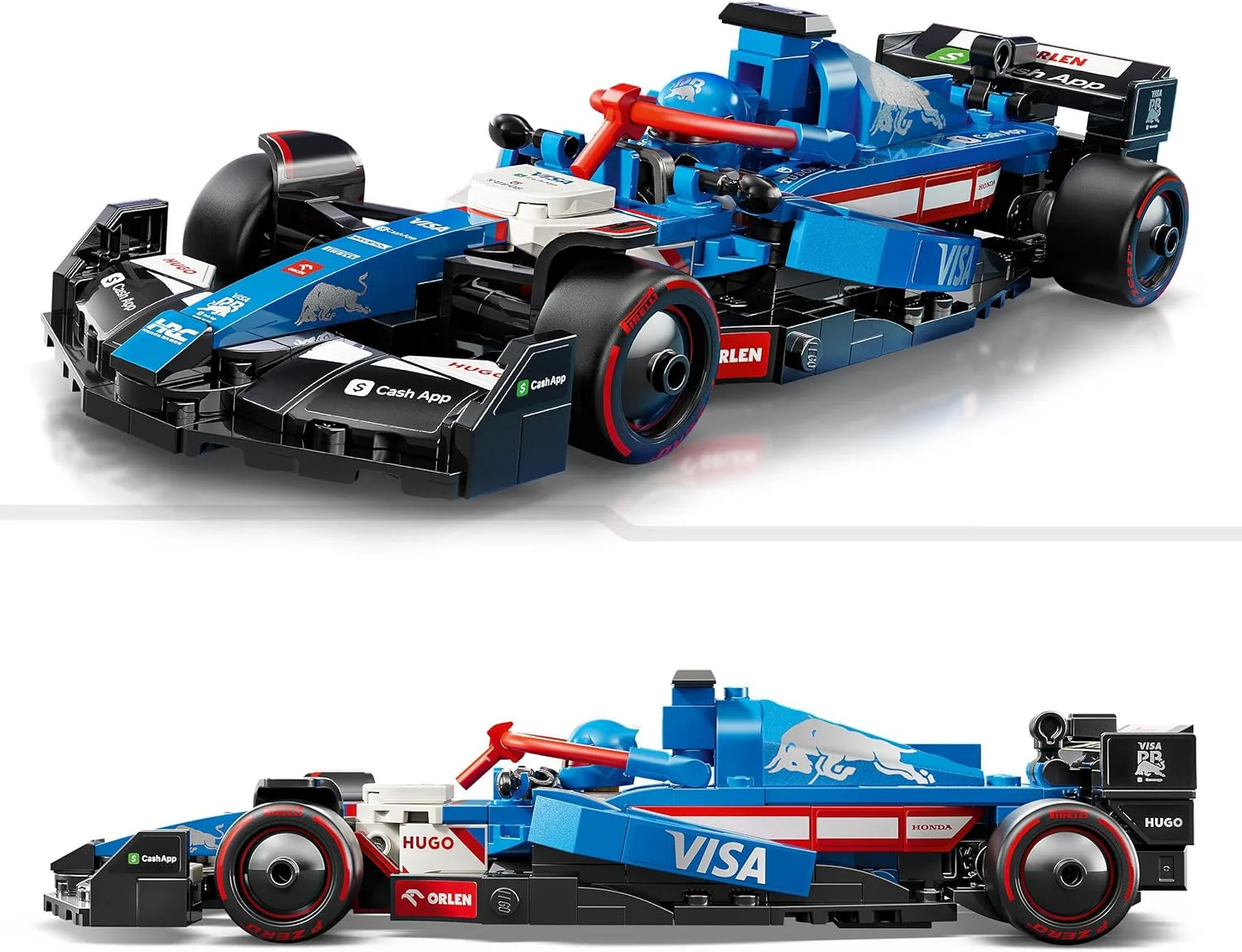 Lego - Auto da corsa F1 Visa Cash App RB VCARB 01 77246 - Image 2
