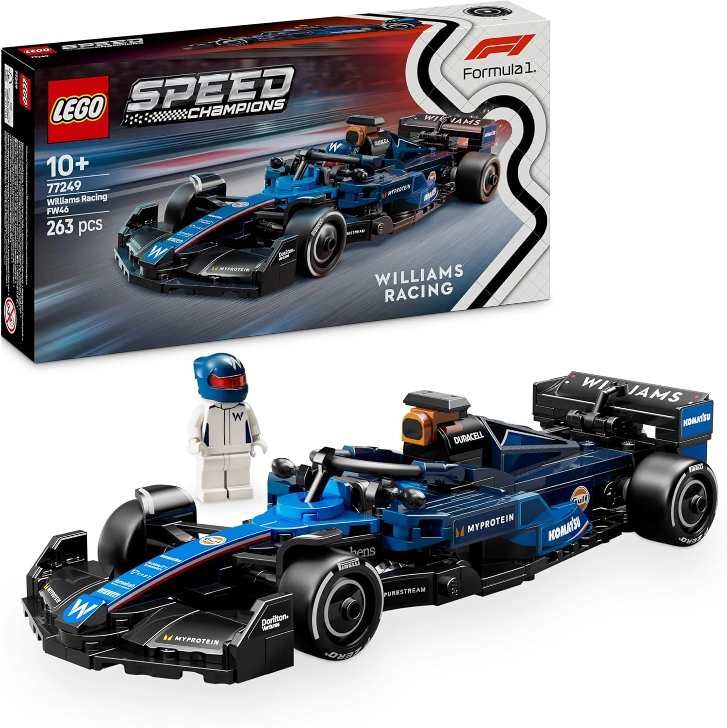 Lego - Auto da corsa F1 Williams Racing FW46 77249