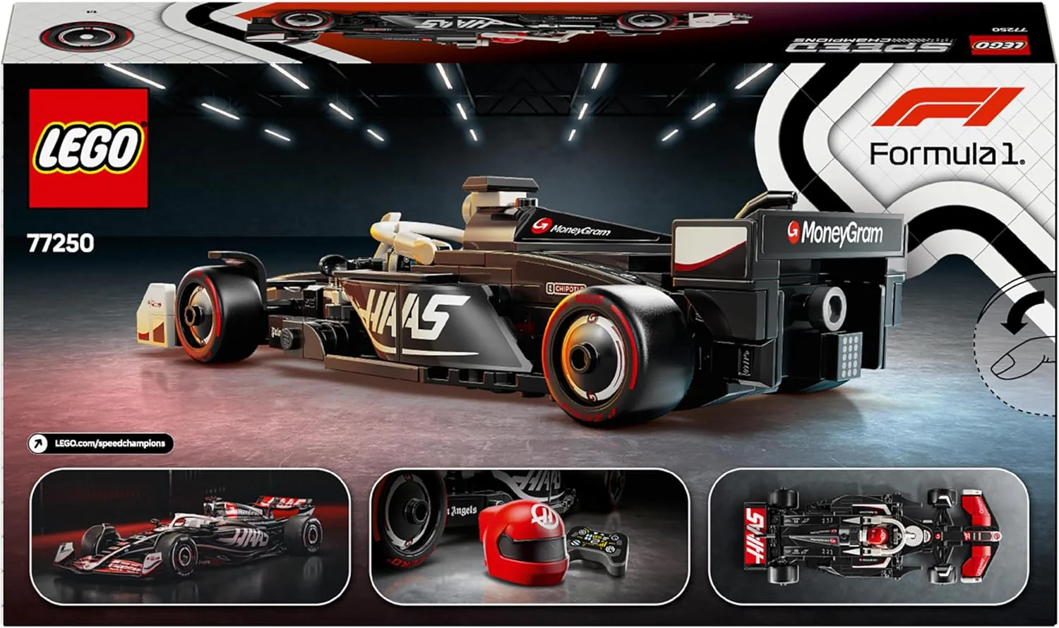 Lego - Auto da corsa MoneyGram Haas F1 Team VF-24 77250 - Image 2