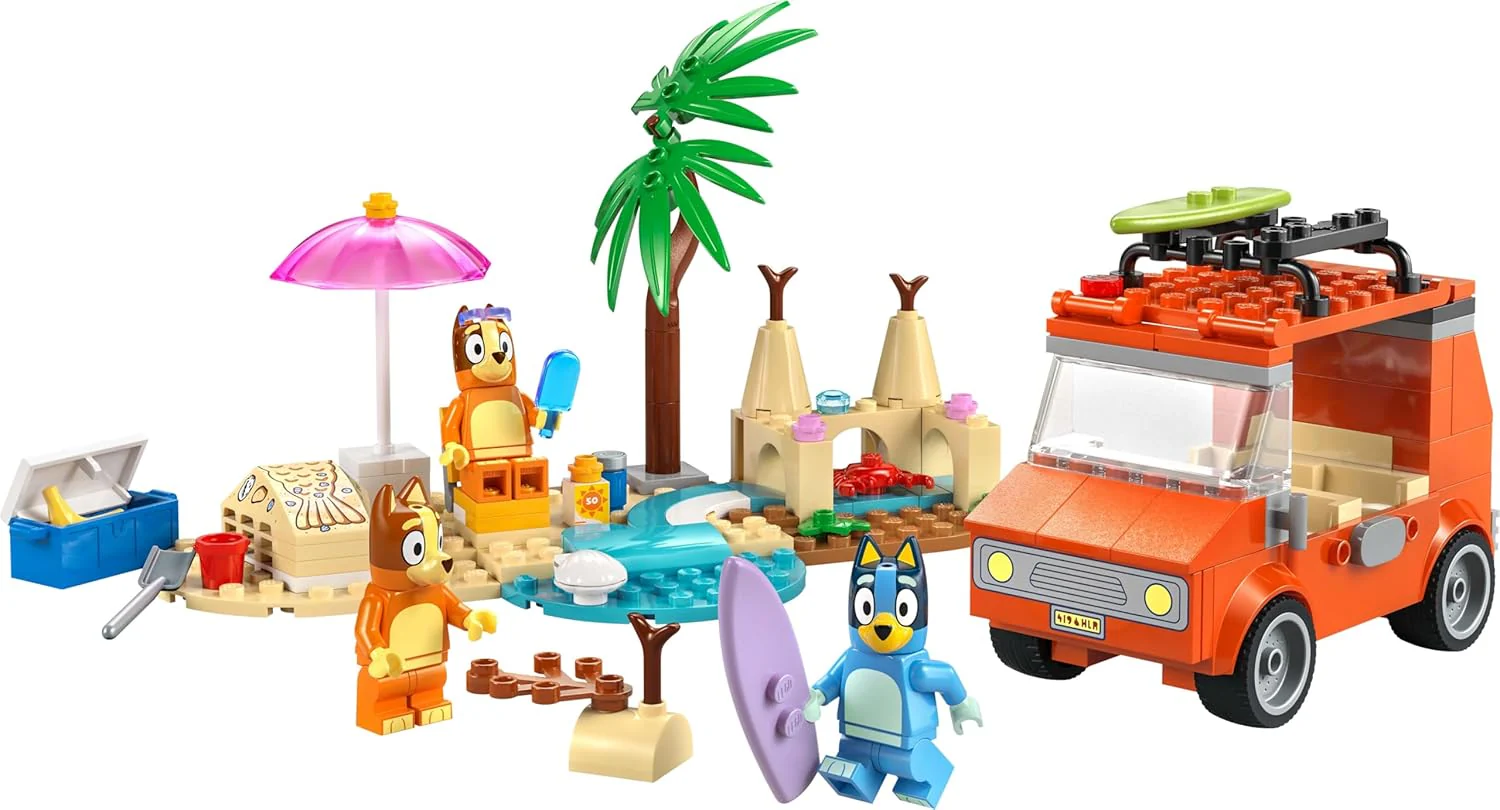 Lego Bluey - Vacanza sulla spiaggia della famiglia di Bluey 11202 - Image 2