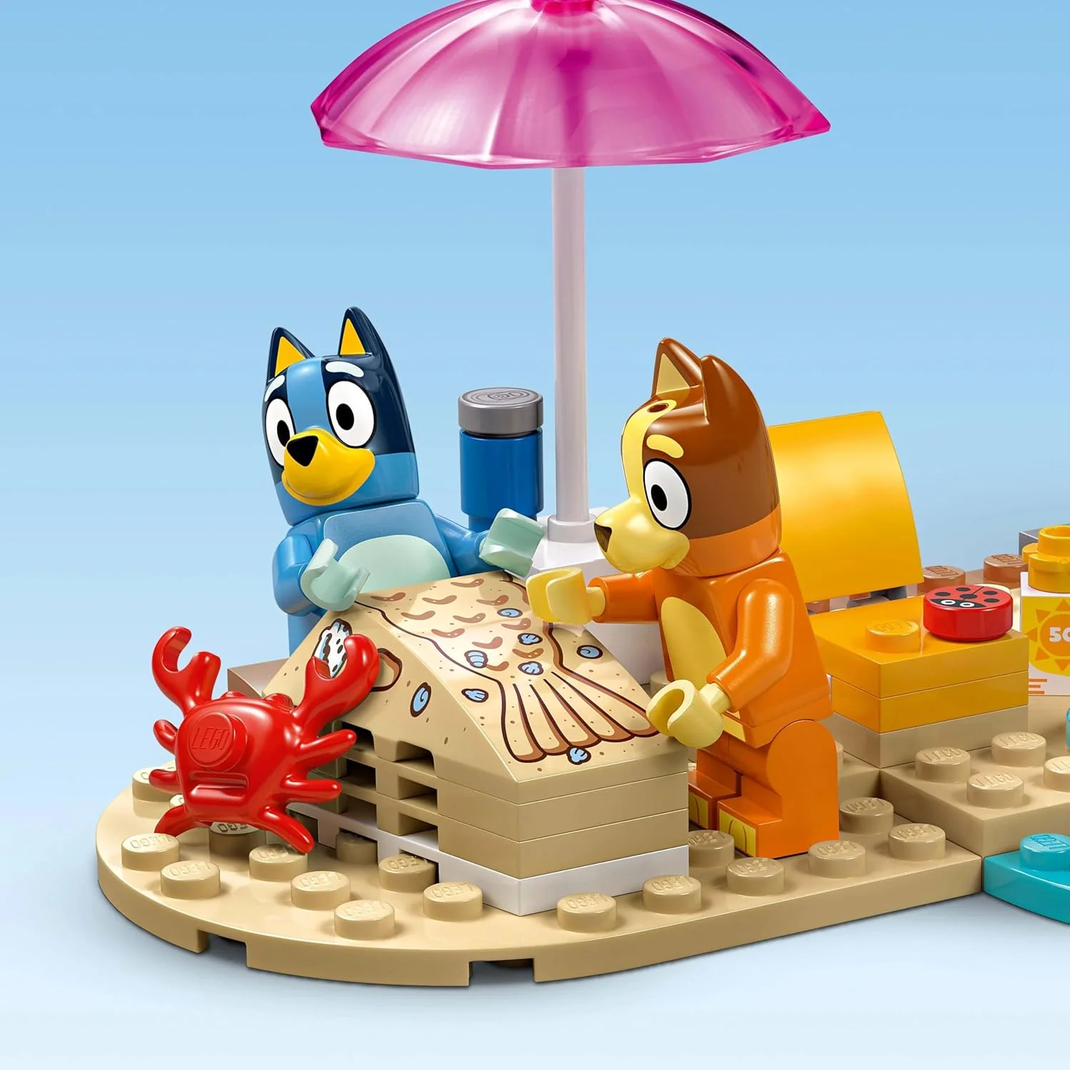 Lego Bluey - Vacanza sulla spiaggia della famiglia di Bluey 11202 - Image 5