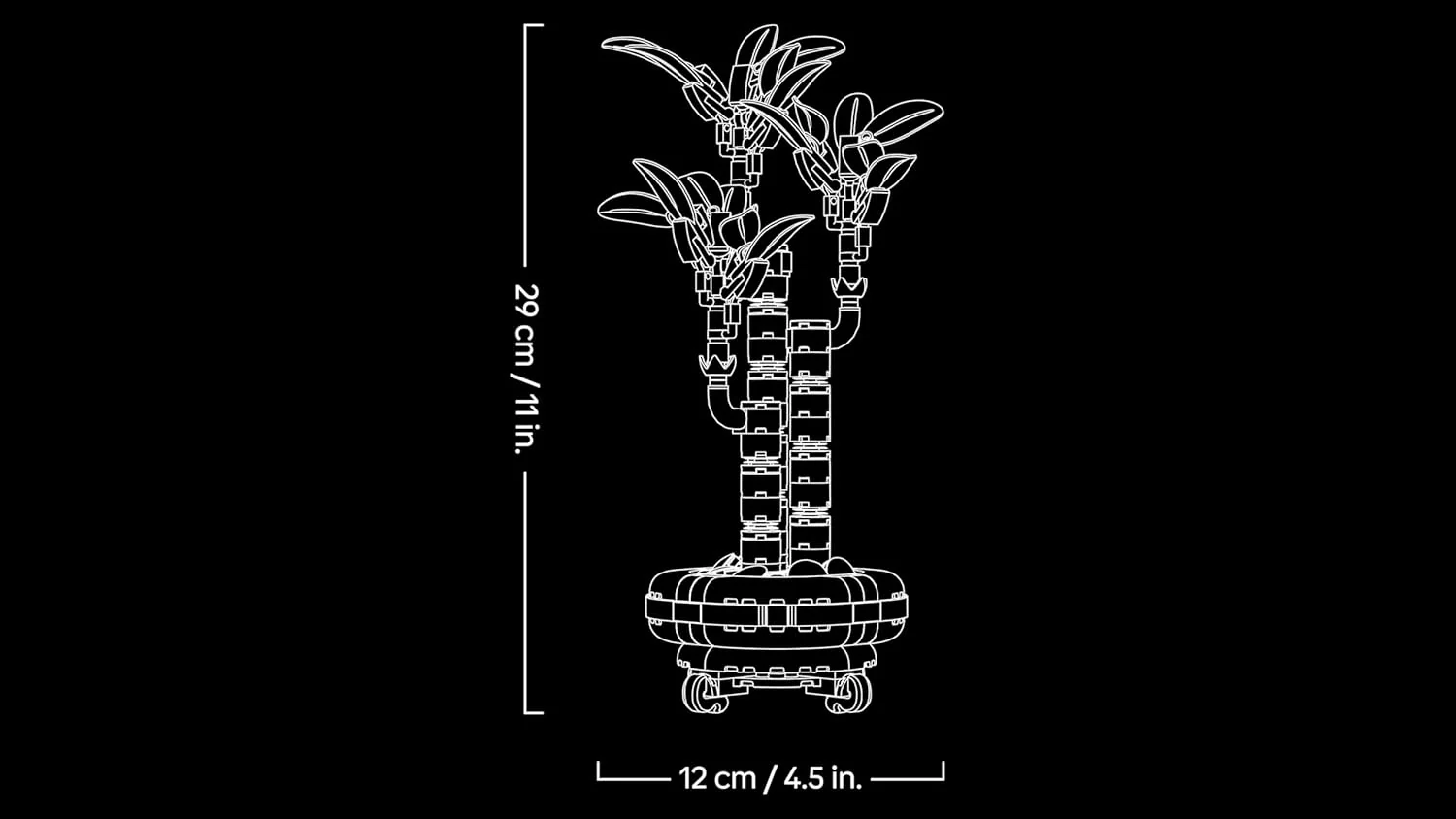 Lego Botanicals - Bambù del buon auspicio 10344 - Image 3