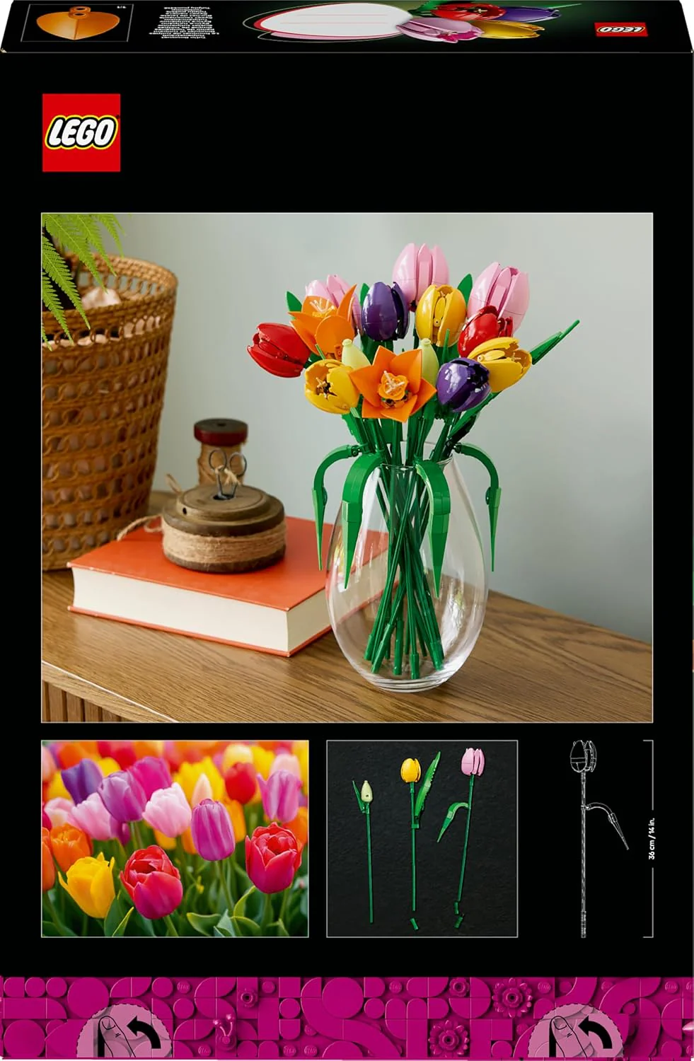Lego Botanicals - Bouquet di Tulipani 11501 - Image 6