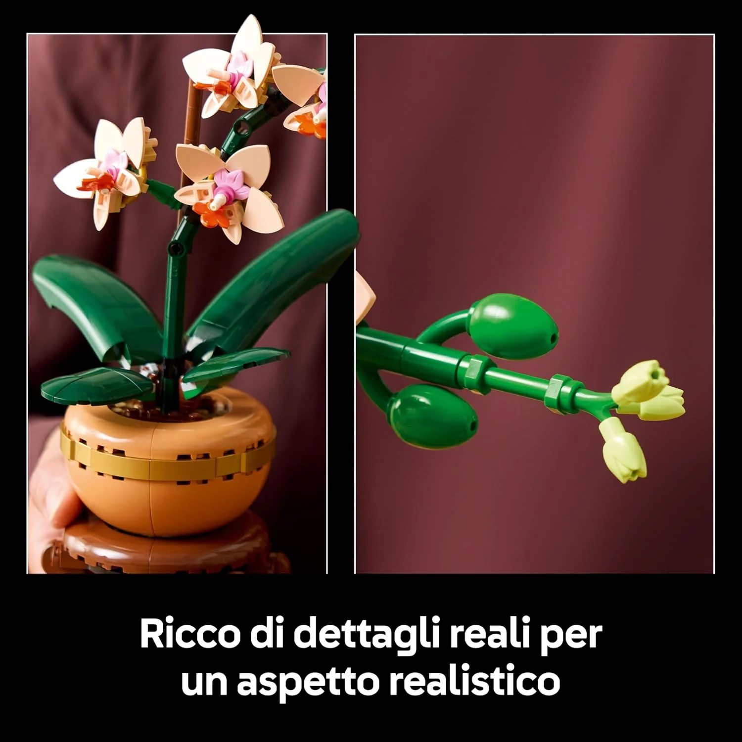 Lego Botanicals - Mini-orchidea 10343 - Image 2