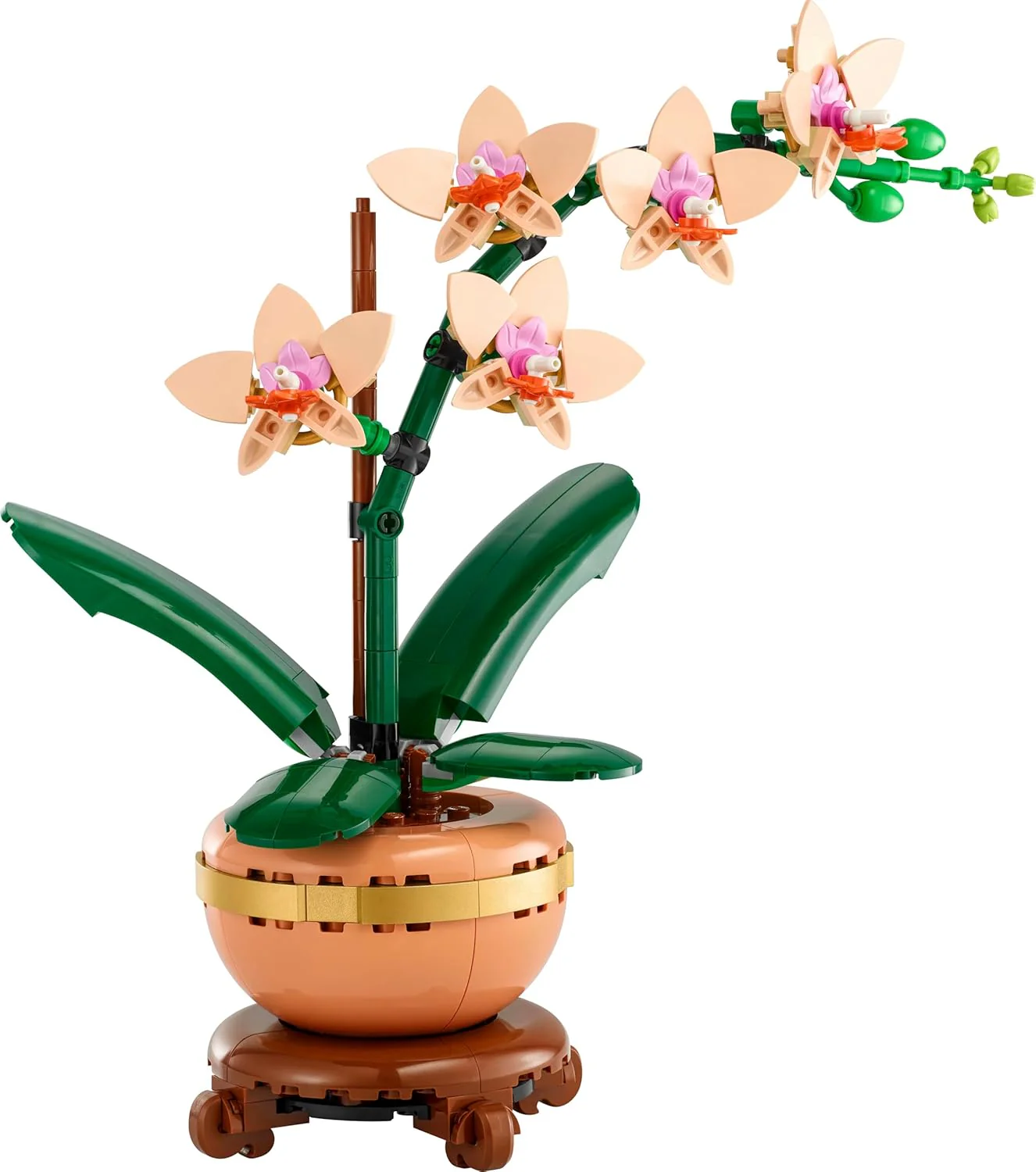 Lego Botanicals - Mini-orchidea 10343 - Image 4
