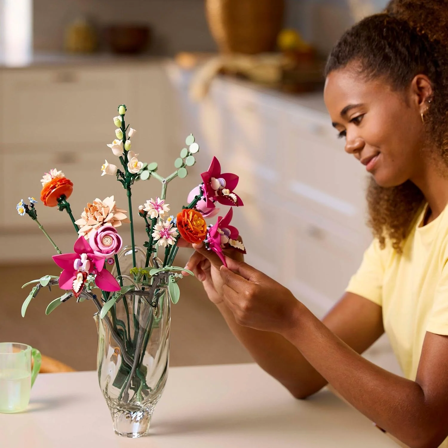 Lego - Bouquet di Fiori Rosa 10342 - Image 5